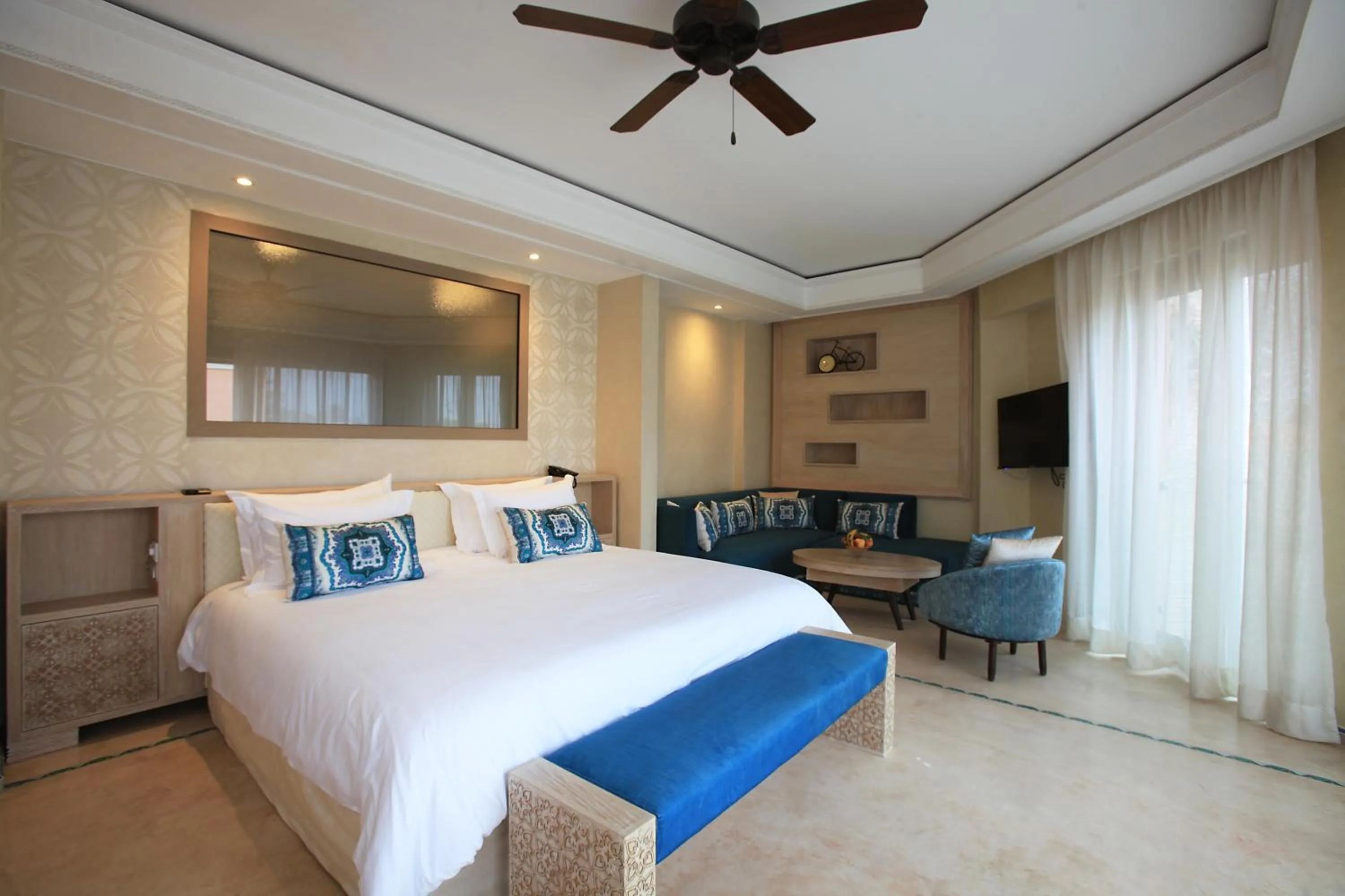 Photo of the whole room, Bed in Palais d'hôtes Darsor