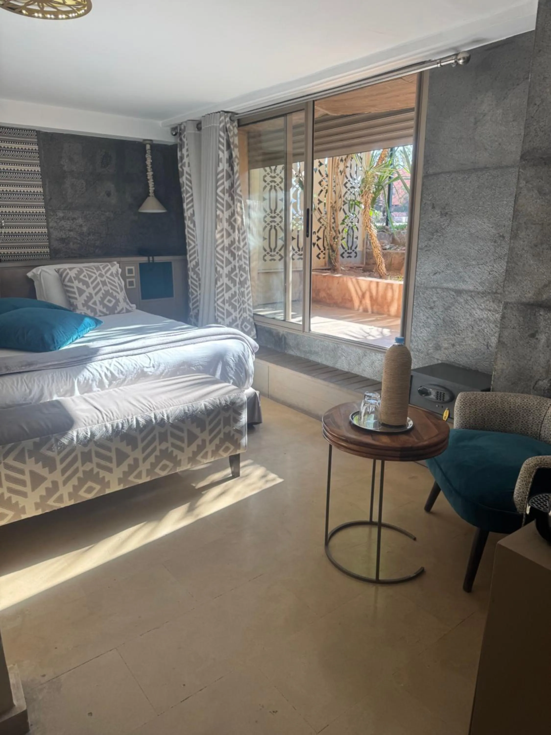 Bed in Palais d'hôtes Darsor