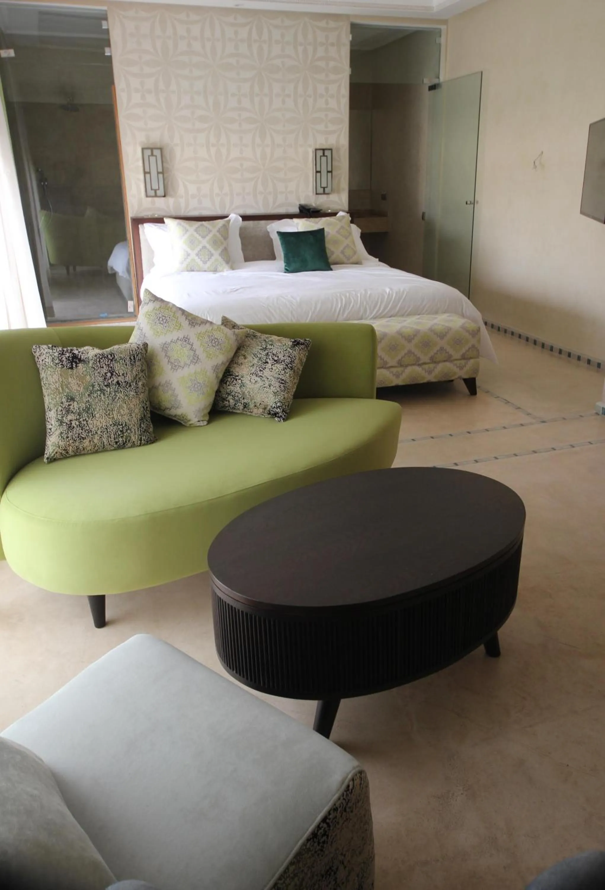 Photo of the whole room, Bed in Palais d'hôtes Darsor