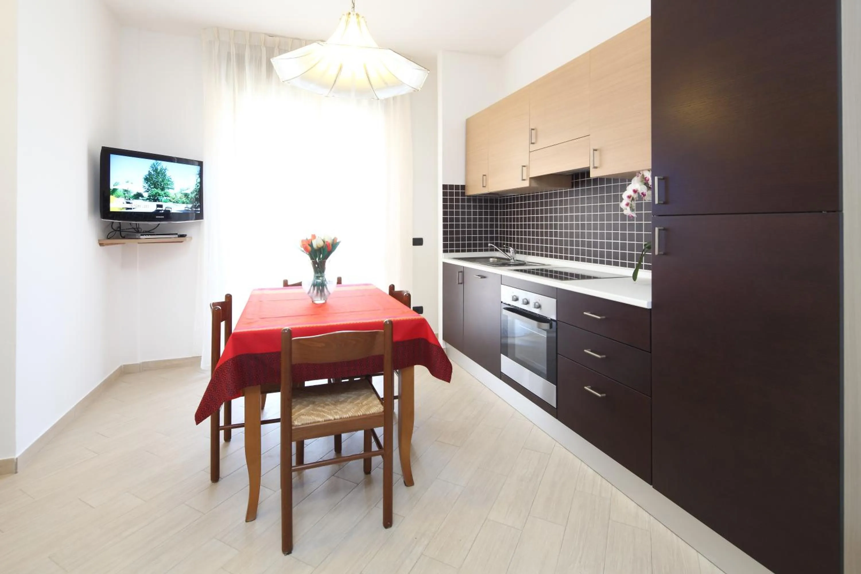 Kitchen or kitchenette in Residence Hotel Kriss