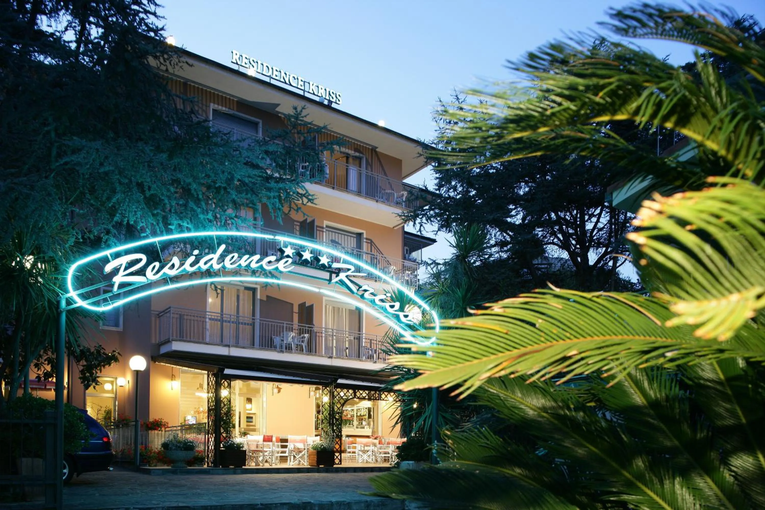 Facade/entrance in Residence Hotel Kriss