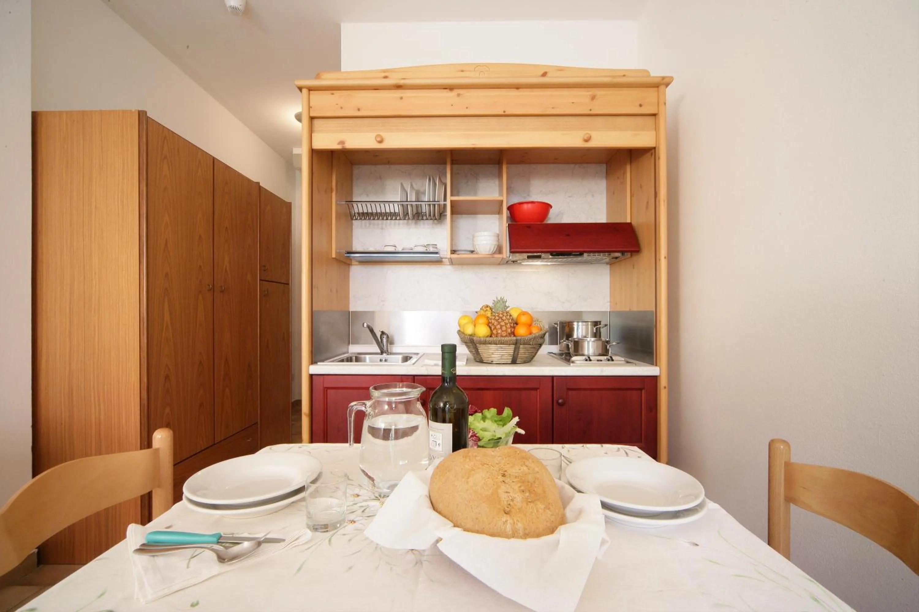 Kitchen or kitchenette in Residence Hotel Kriss