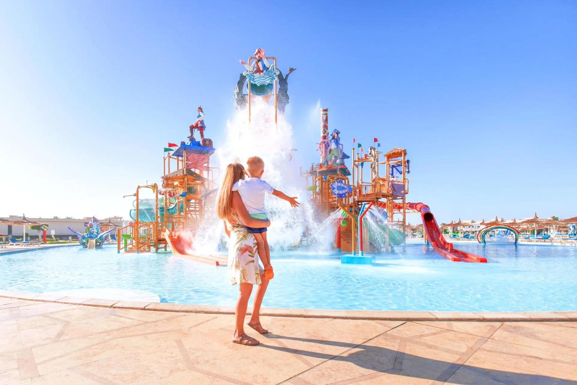 Aqua park in Pickalbatros Aqua Park Sharm El Sheikh