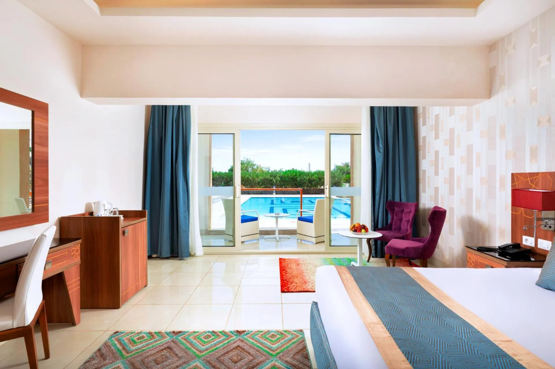 Bedroom, Bed in Pickalbatros Aqua Park Sharm El Sheikh