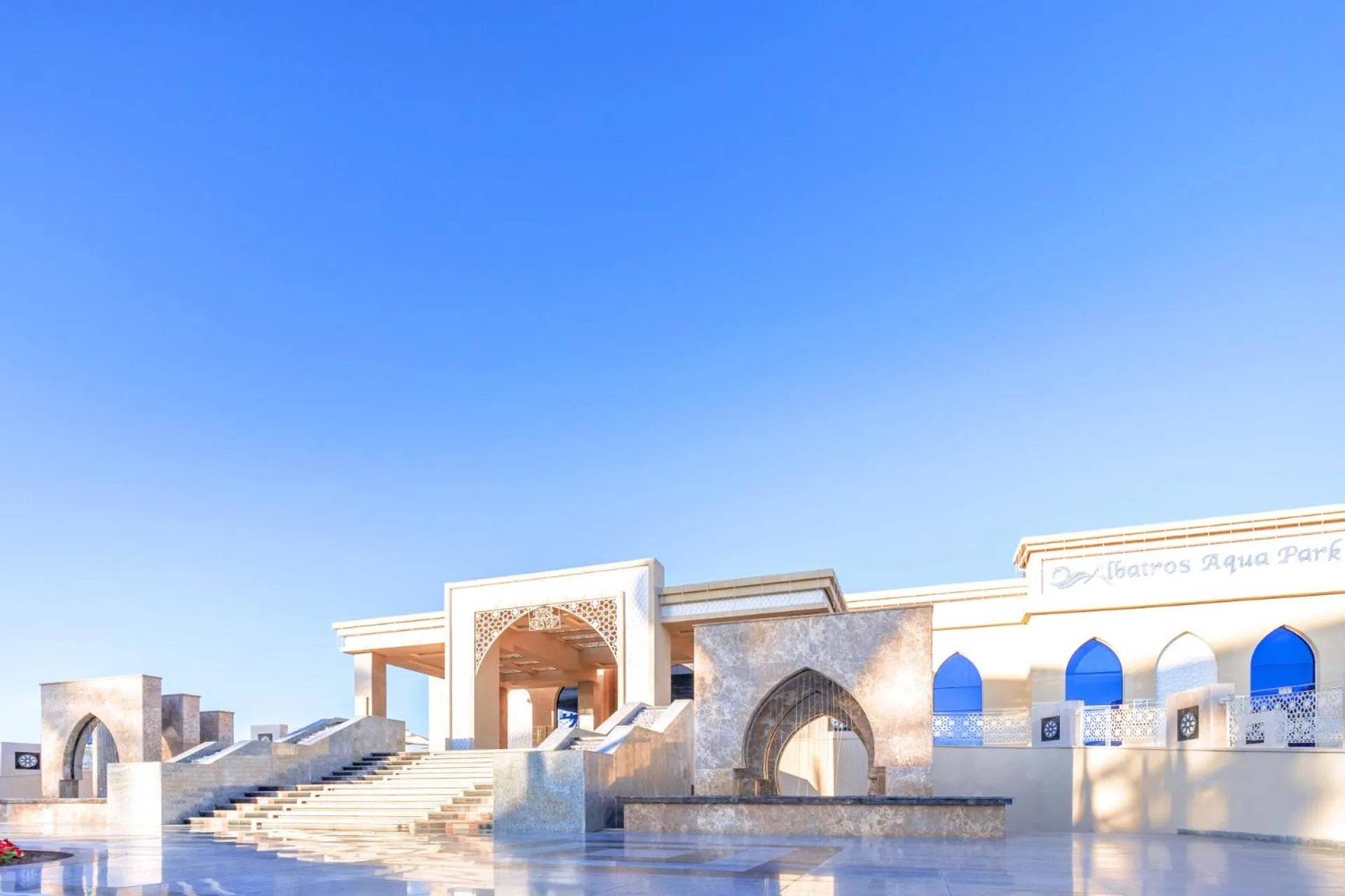 Facade/entrance in Pickalbatros Aqua Park Sharm El Sheikh