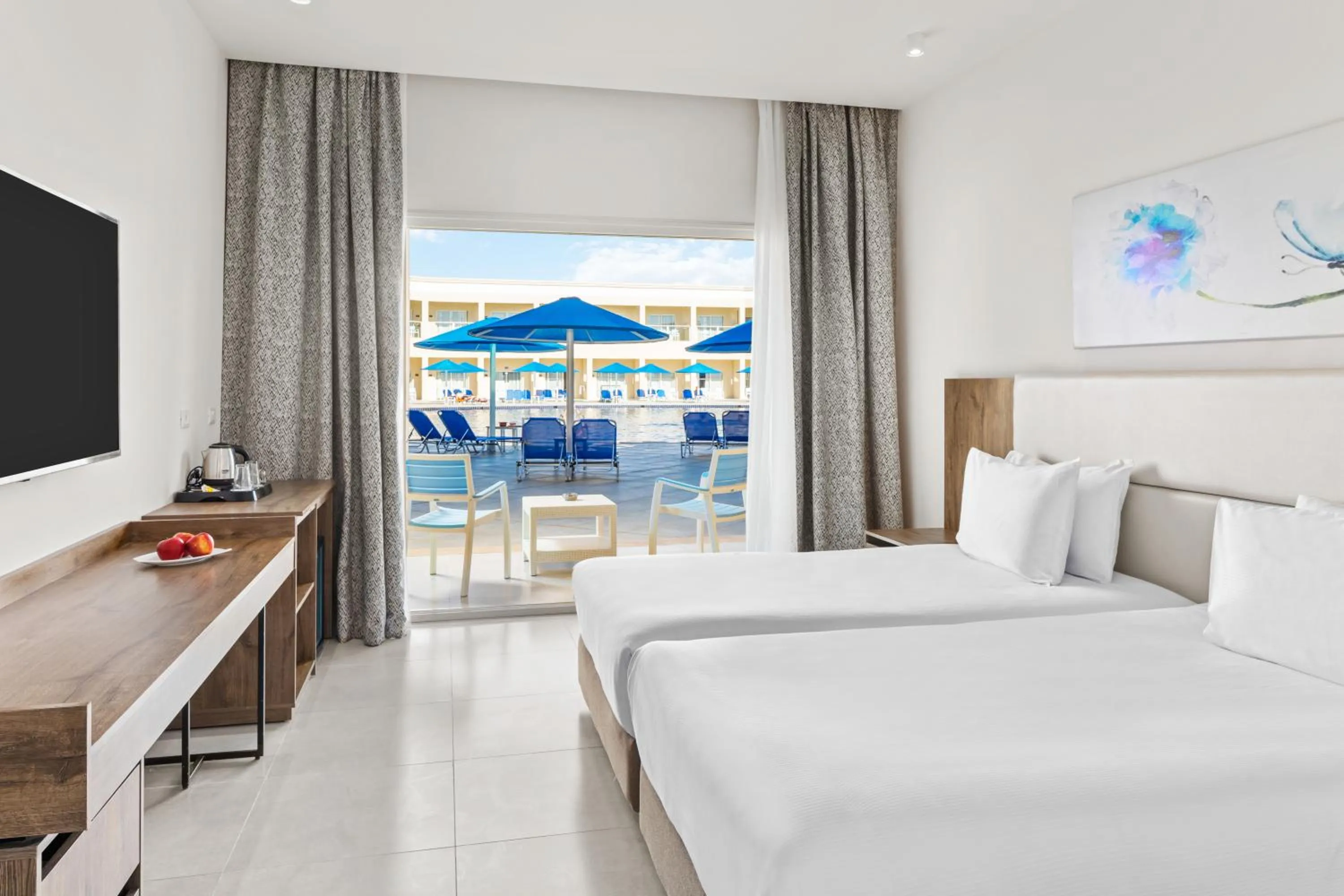 Bed in Pickalbatros Aqua Park Sharm El Sheikh