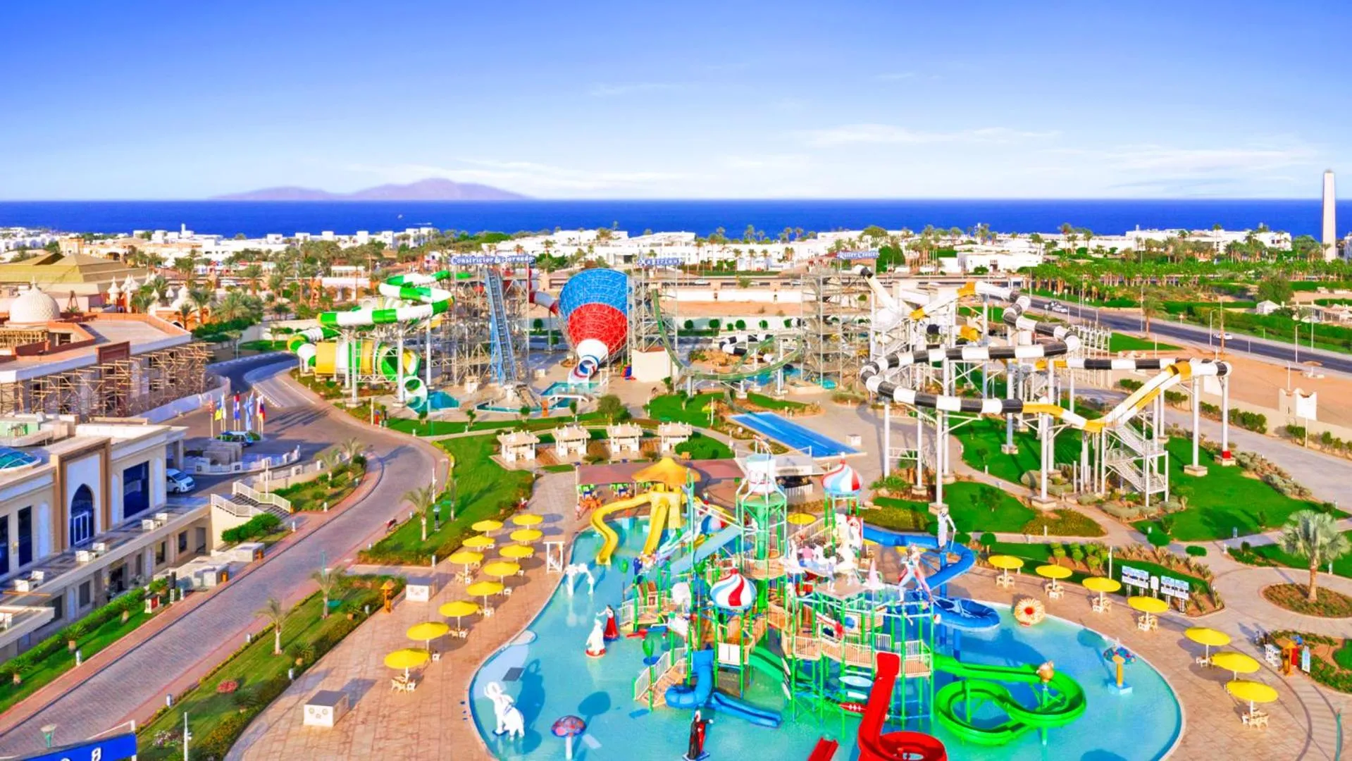 Bird's eye view in Pickalbatros Aqua Park Sharm El Sheikh