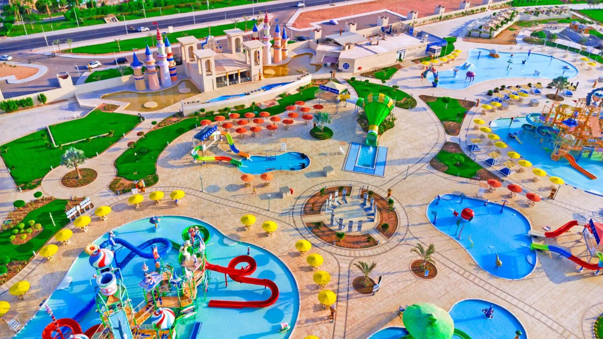 Aqua park in Pickalbatros Aqua Park Sharm El Sheikh