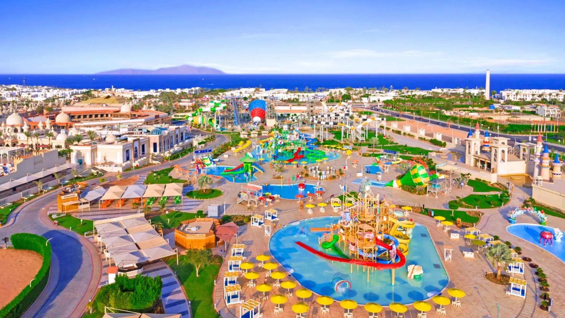 Aqua park in Pickalbatros Aqua Park Sharm El Sheikh