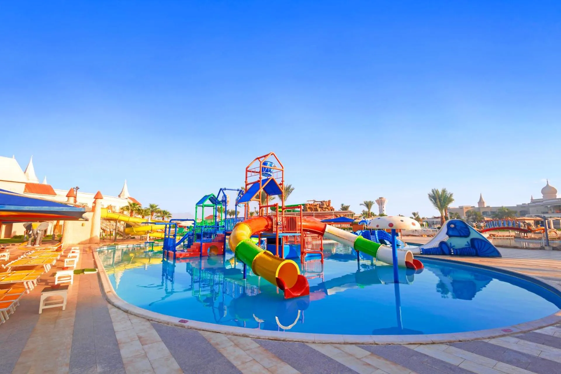 Aqua park in Pickalbatros Aqua Park Sharm El Sheikh