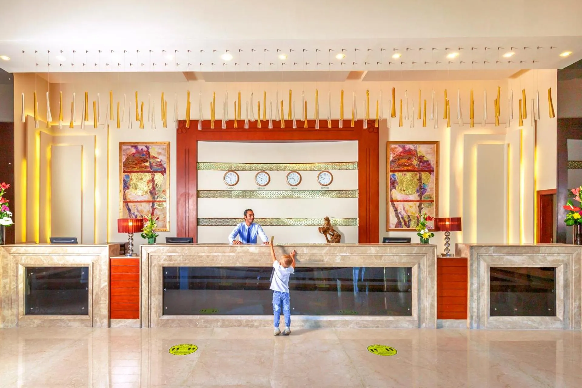 Lobby or reception in Pickalbatros Aqua Park Sharm El Sheikh