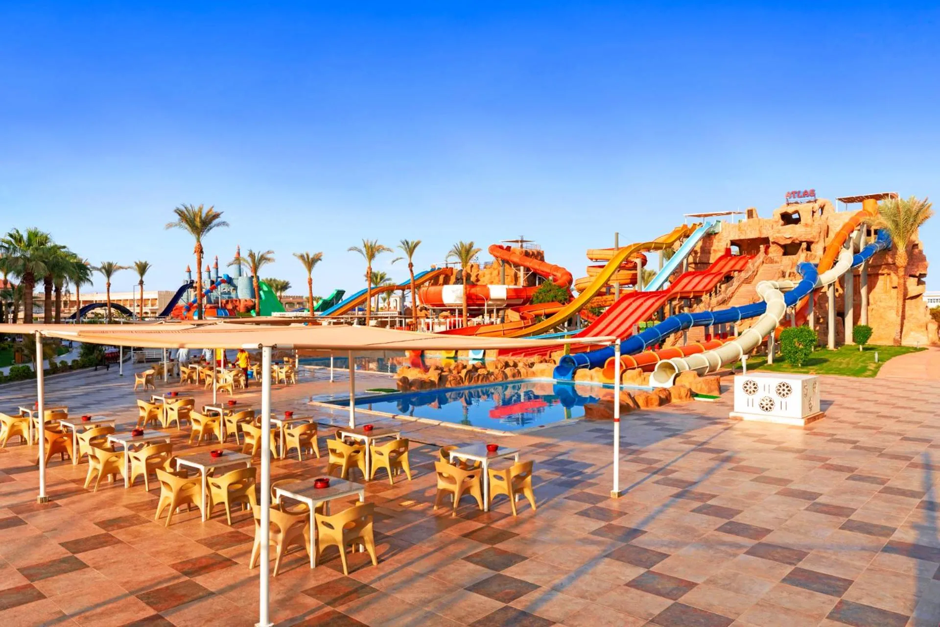 Aqua park in Pickalbatros Aqua Park Sharm El Sheikh
