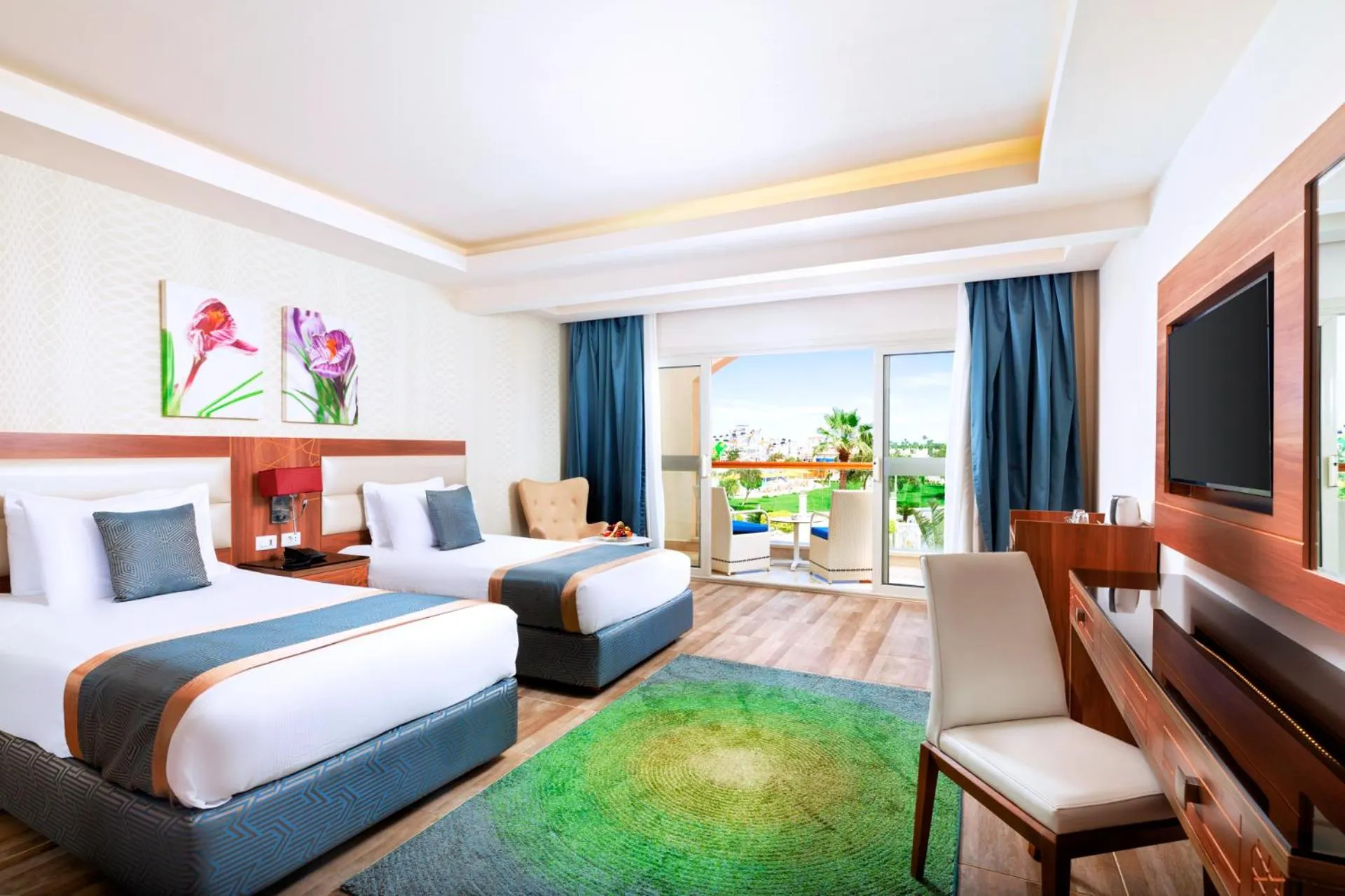 Bedroom, Bed in Pickalbatros Aqua Park Sharm El Sheikh