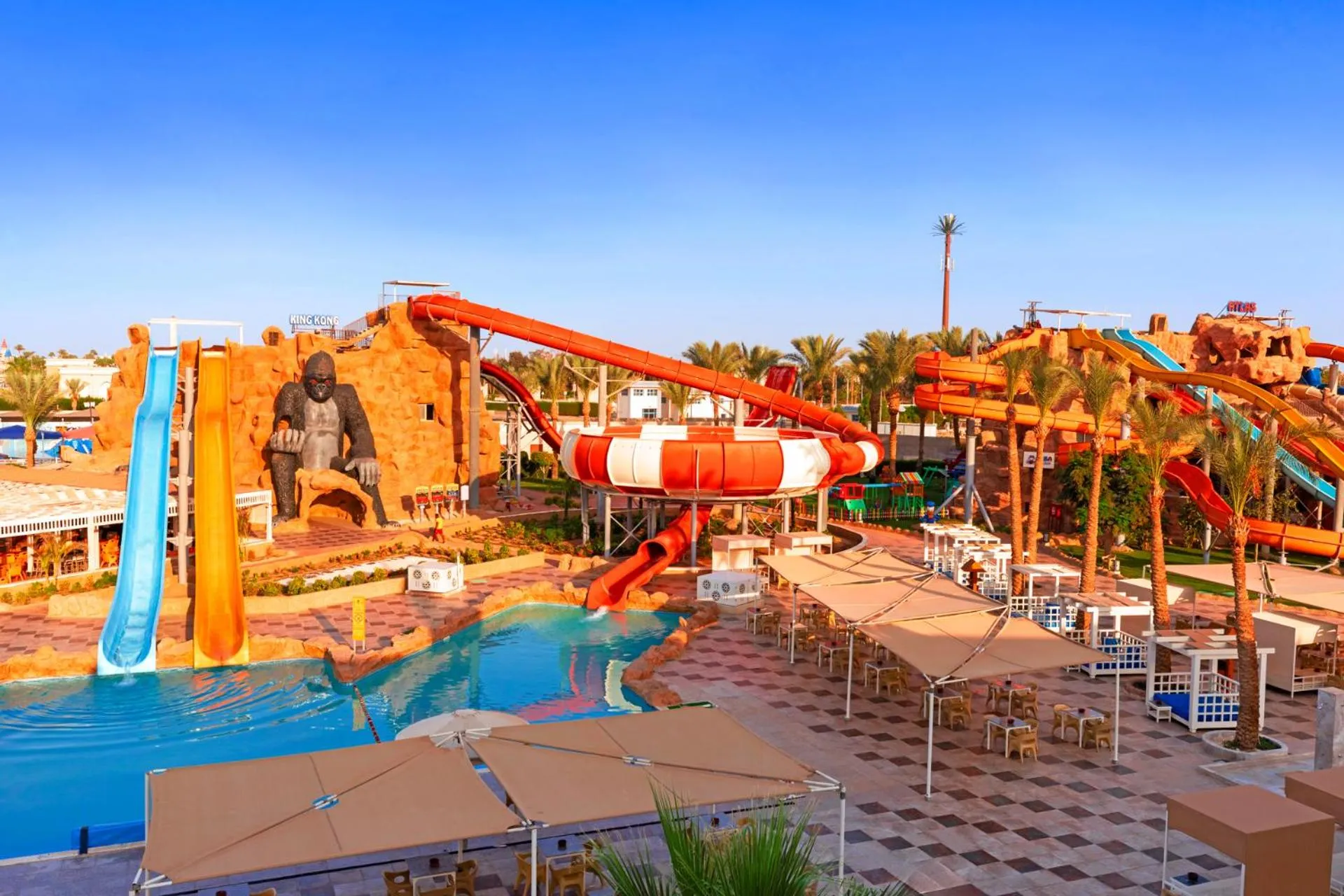 Aqua park in Pickalbatros Aqua Park Sharm El Sheikh