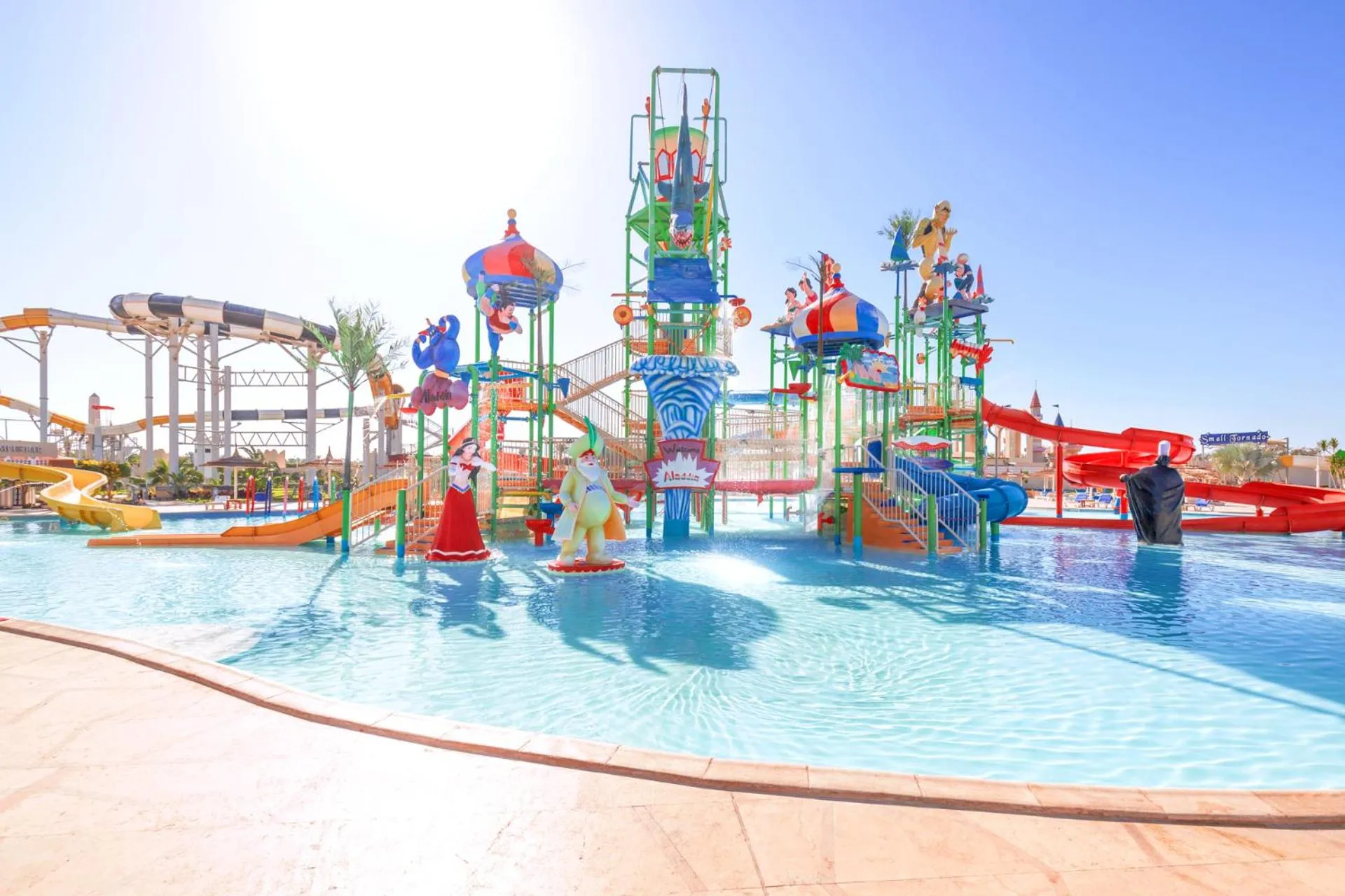 Aqua park in Pickalbatros Aqua Park Sharm El Sheikh