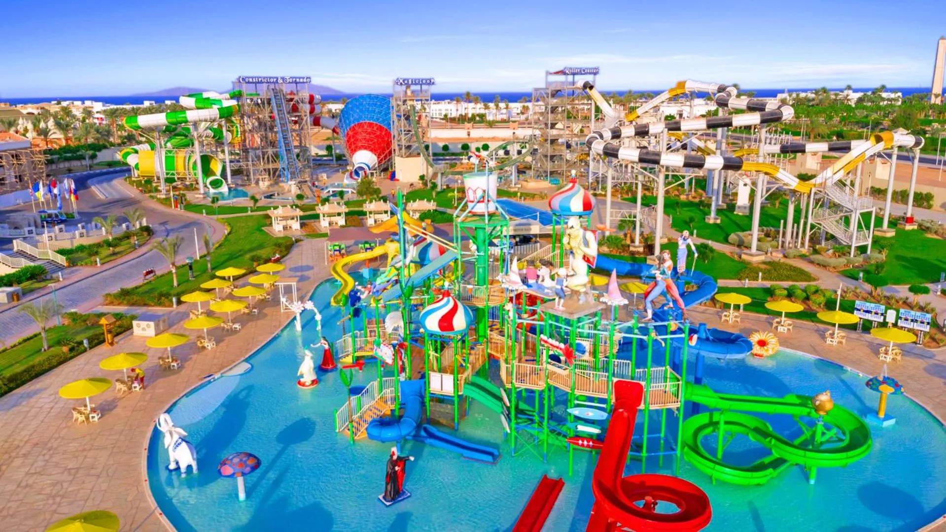 Aqua park in Pickalbatros Aqua Park Sharm El Sheikh