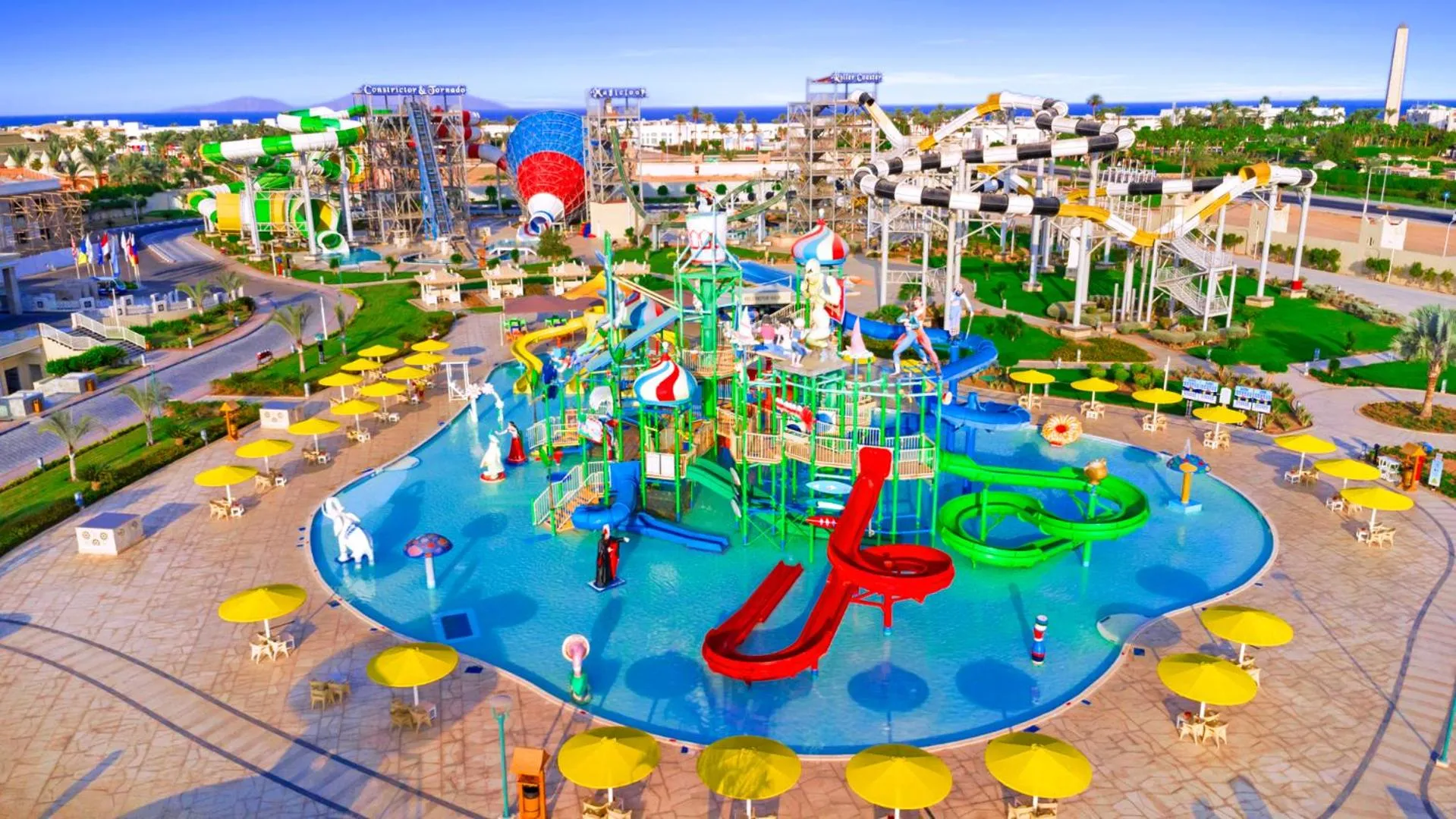 Aqua park in Pickalbatros Aqua Park Sharm El Sheikh