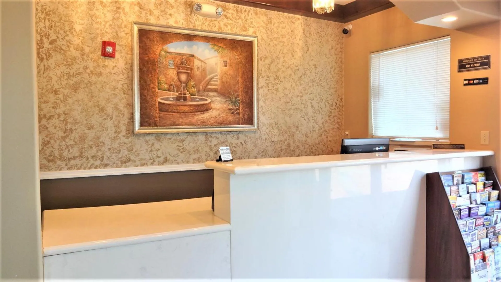 Lobby or reception in La Copa Inn