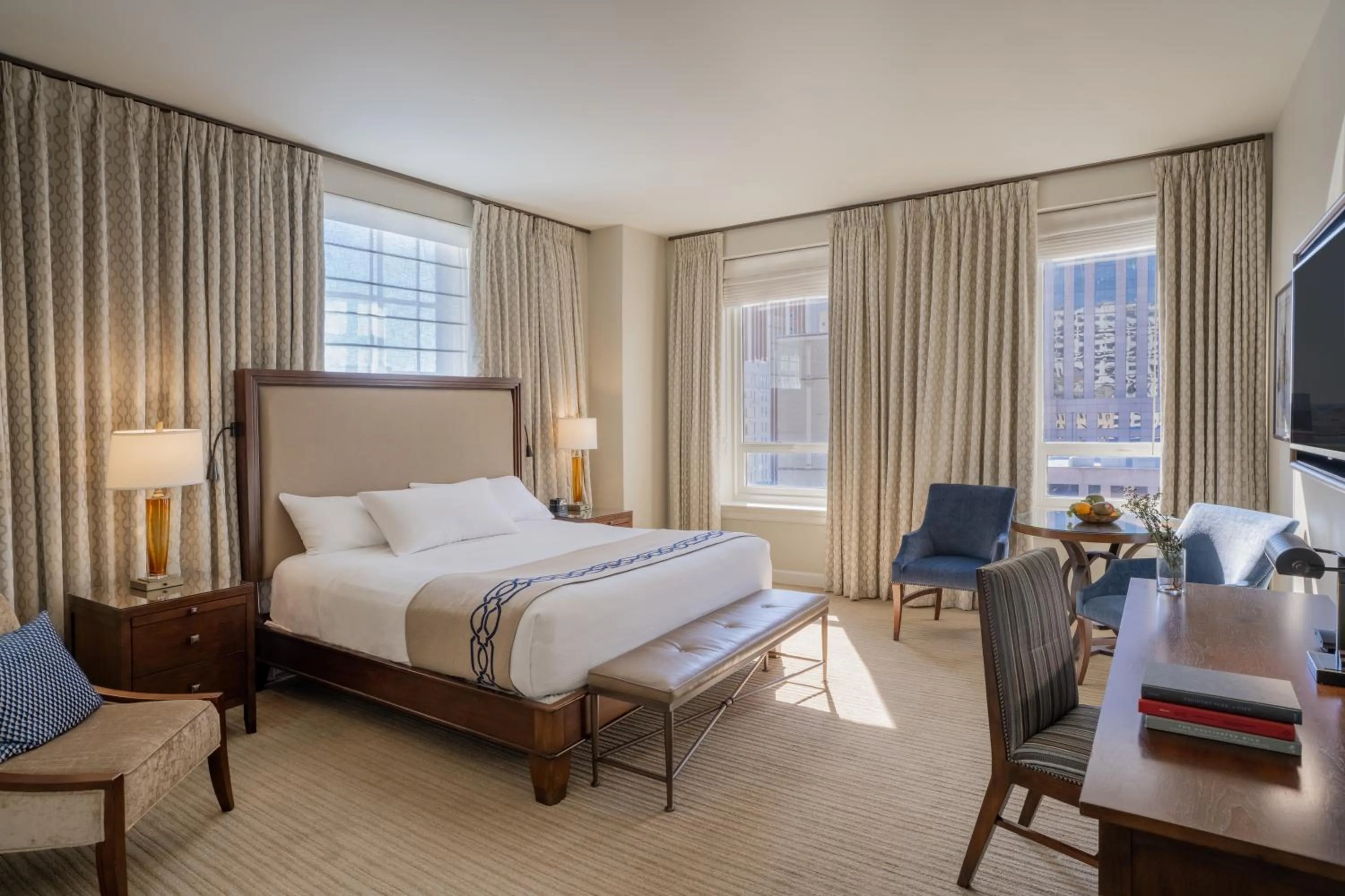 Bed in NOPSI Hotel New Orleans