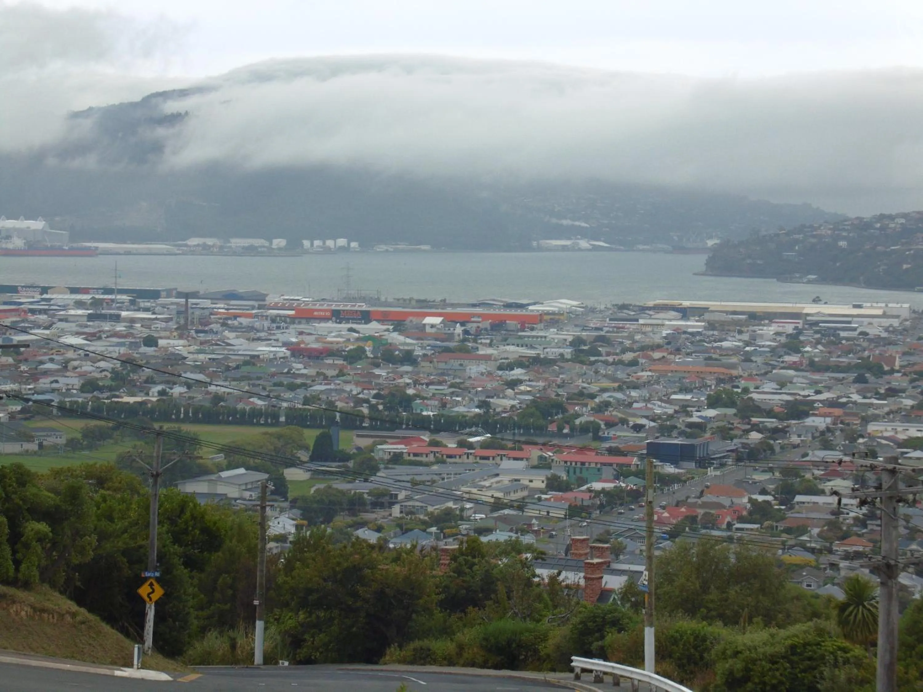 City view in Rosemount B&B by the Sea St Clair