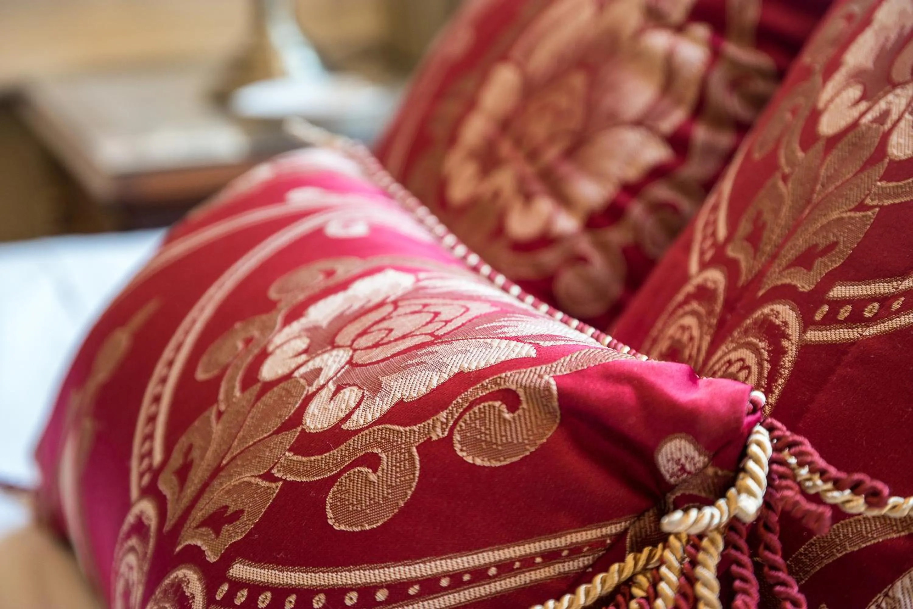 Decorative detail, Bed in Loloma House