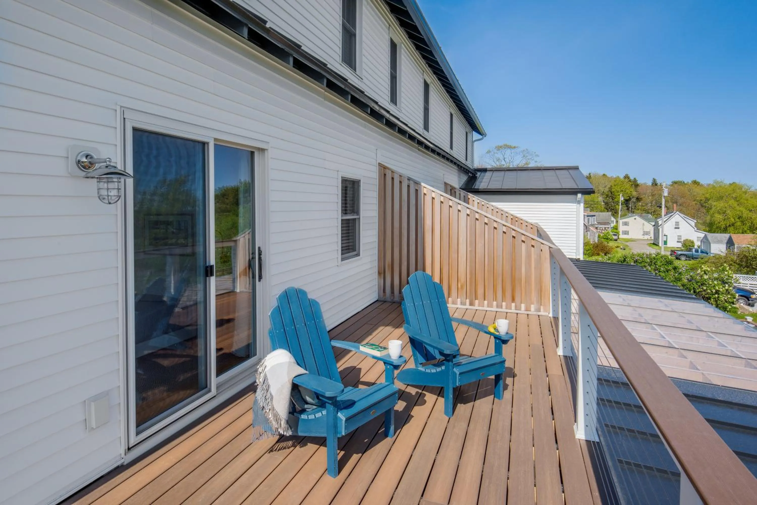 Balcony/Terrace in The Craignair Inn & Causeway Restaurant