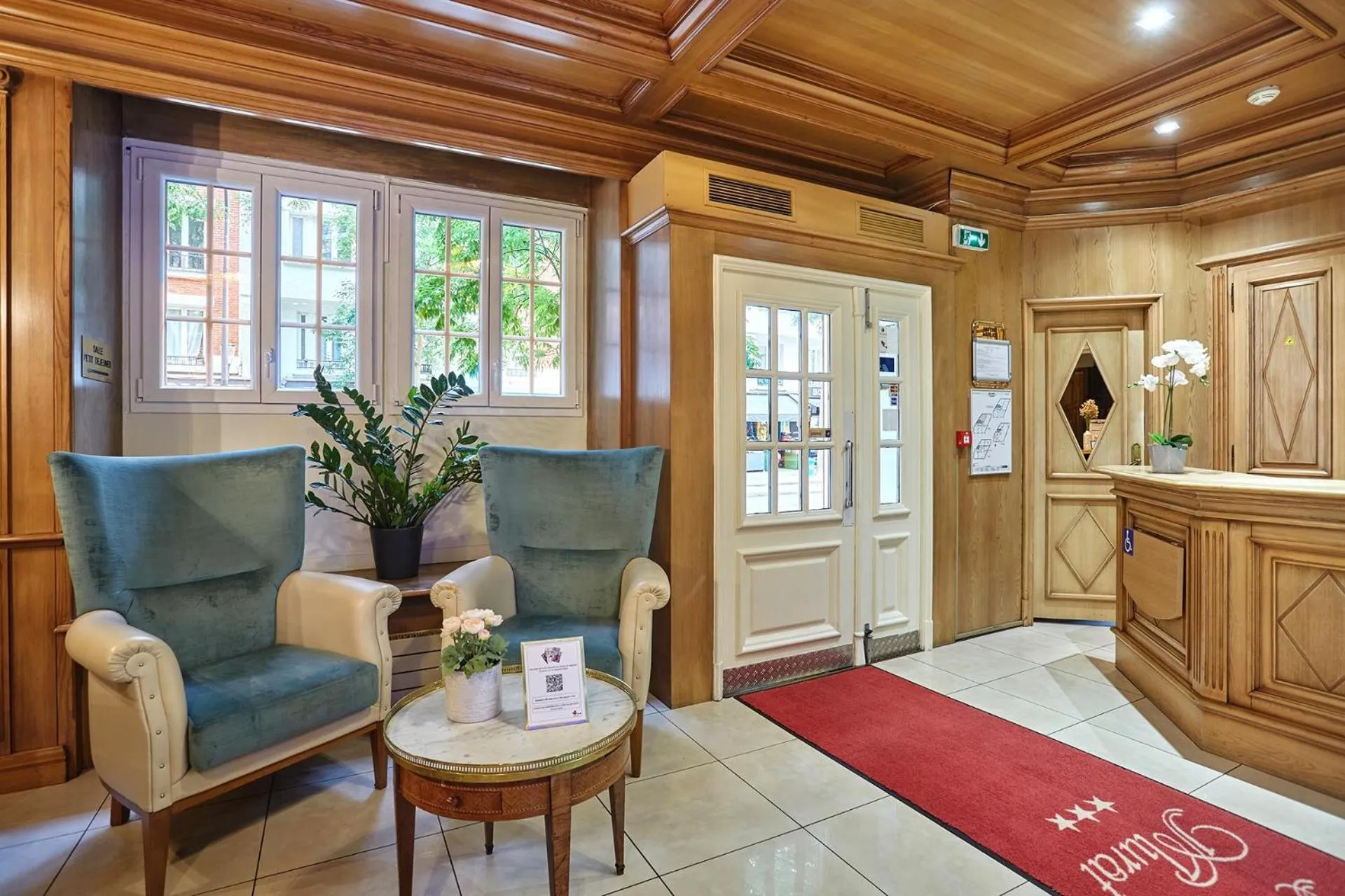 Lobby or reception in Hotel Murat