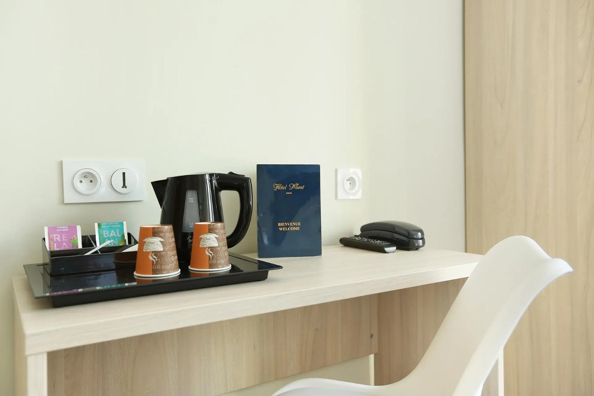 Coffee/tea facilities in Hotel Murat