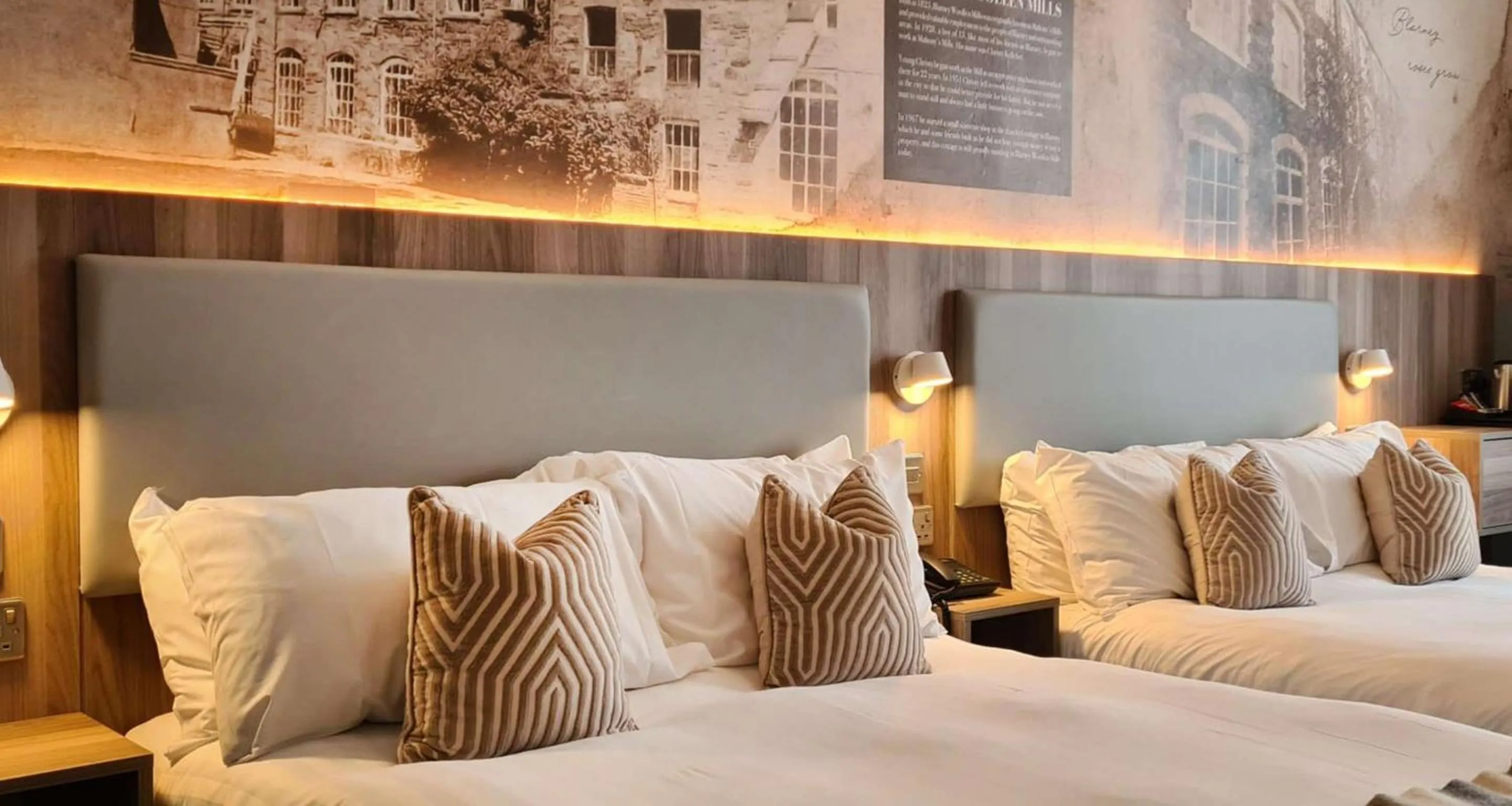 Bedroom, Bed in Blarney Woollen Mills Hotel - BW Signature Collection