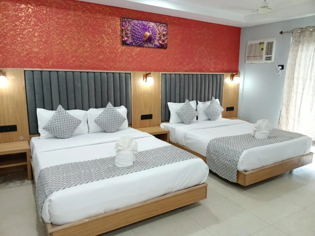 Bed in Mahabir Sheraton