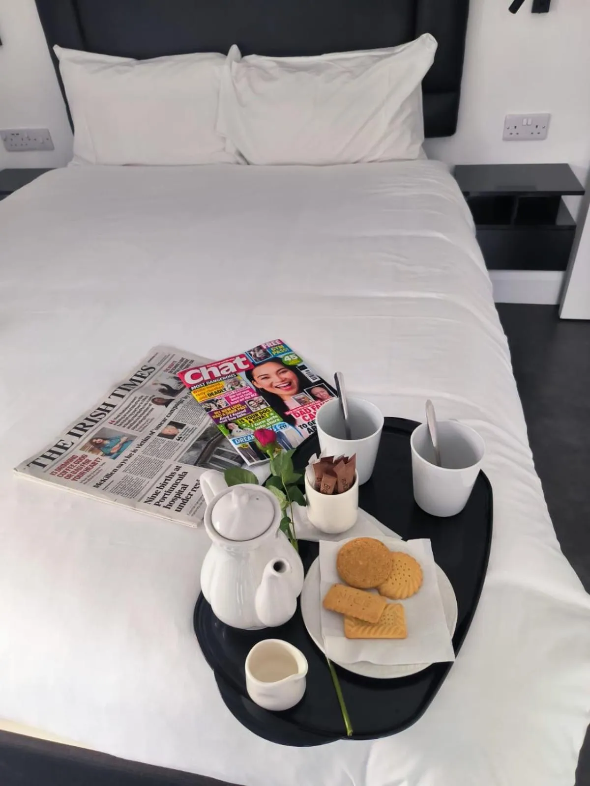 Bed in Bella Vista Hotel & Self Catering Suites