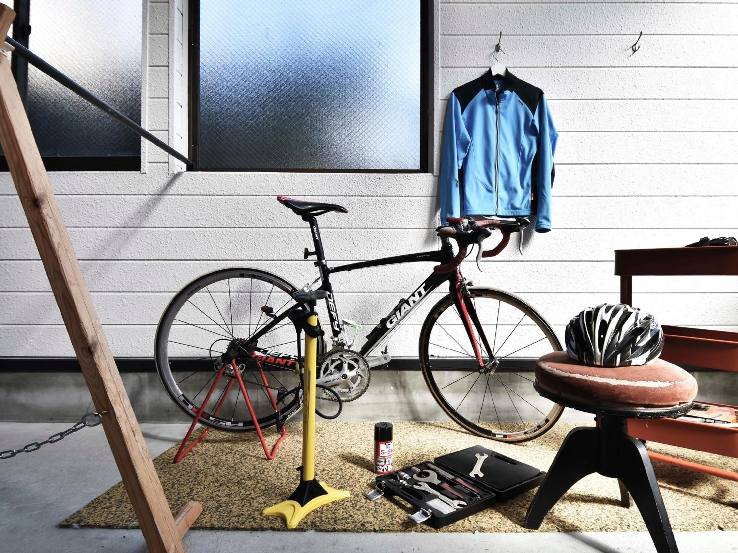 Cycling in Guesthouse 66