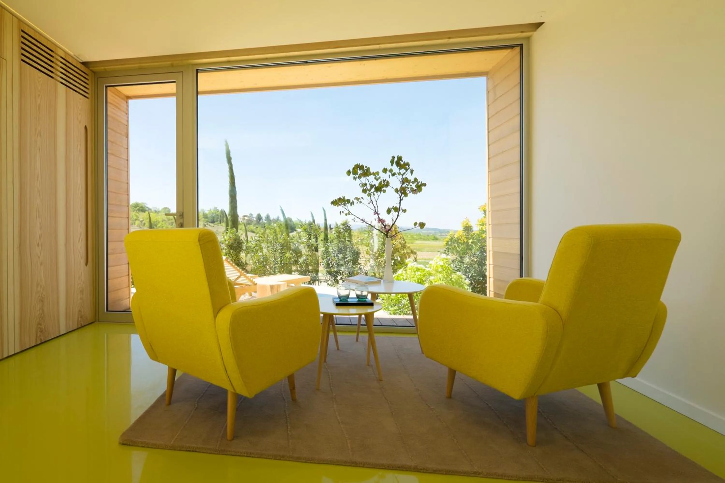 Living room in Domaine des Andéols