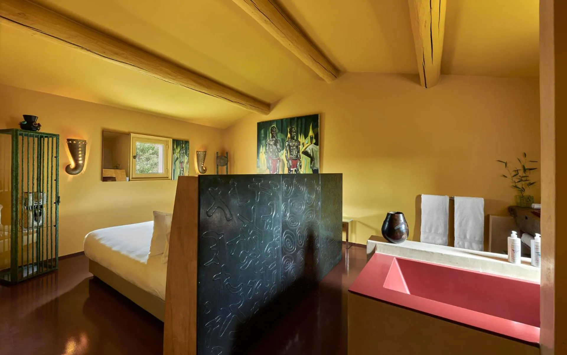 Bed in Domaine des Andéols