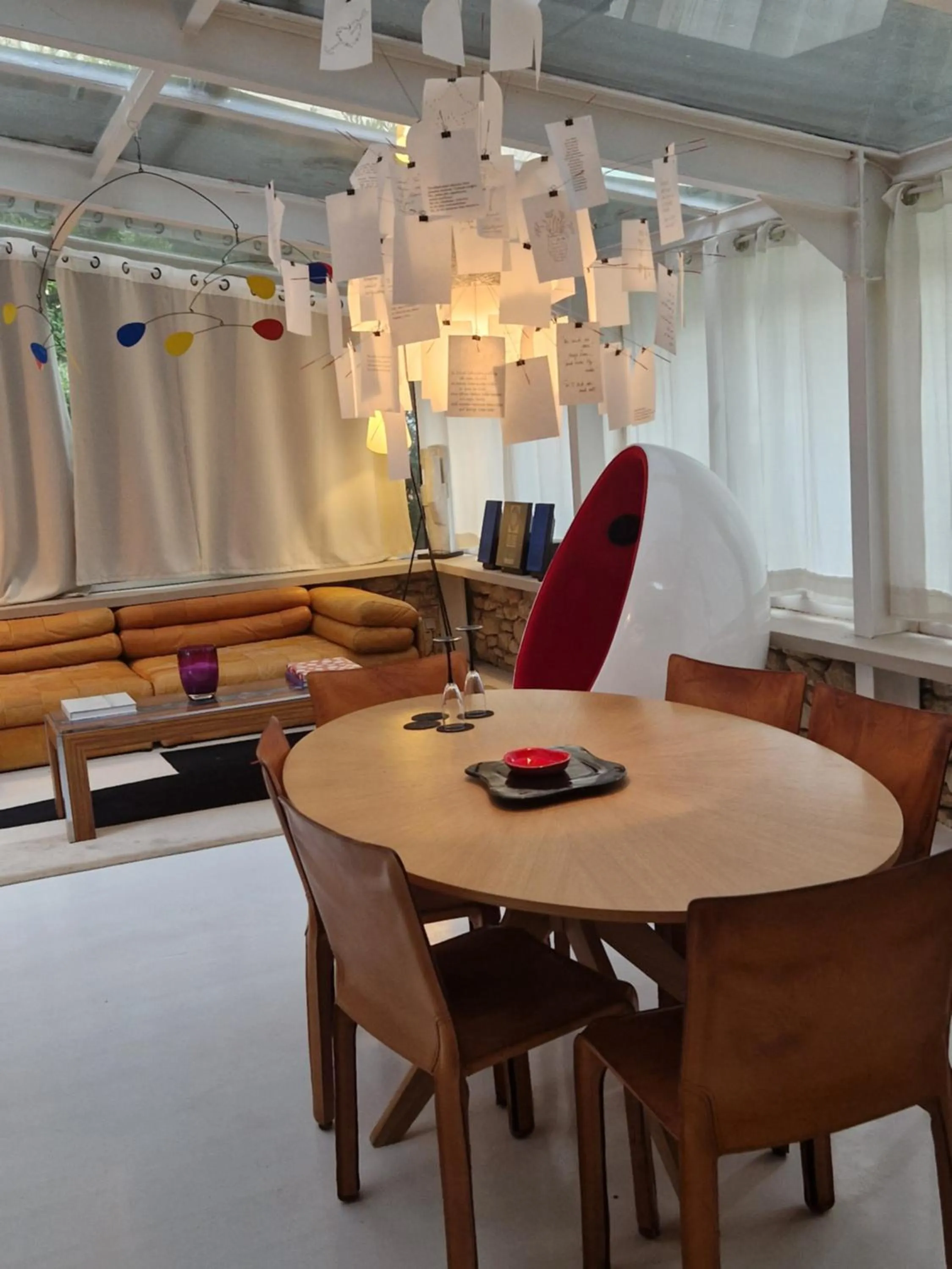 Living room in Domaine des Andéols