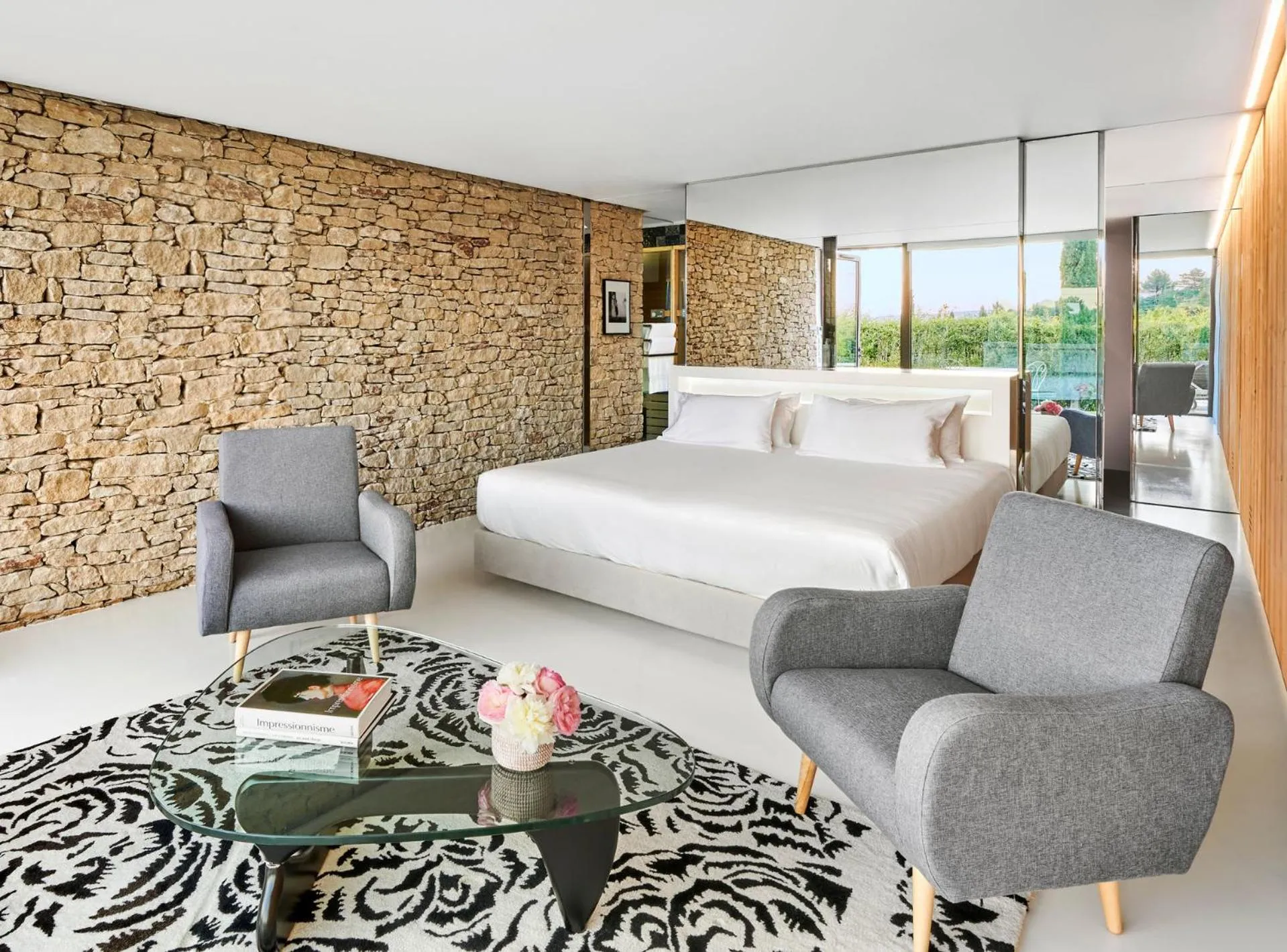 Living room in Domaine des Andéols