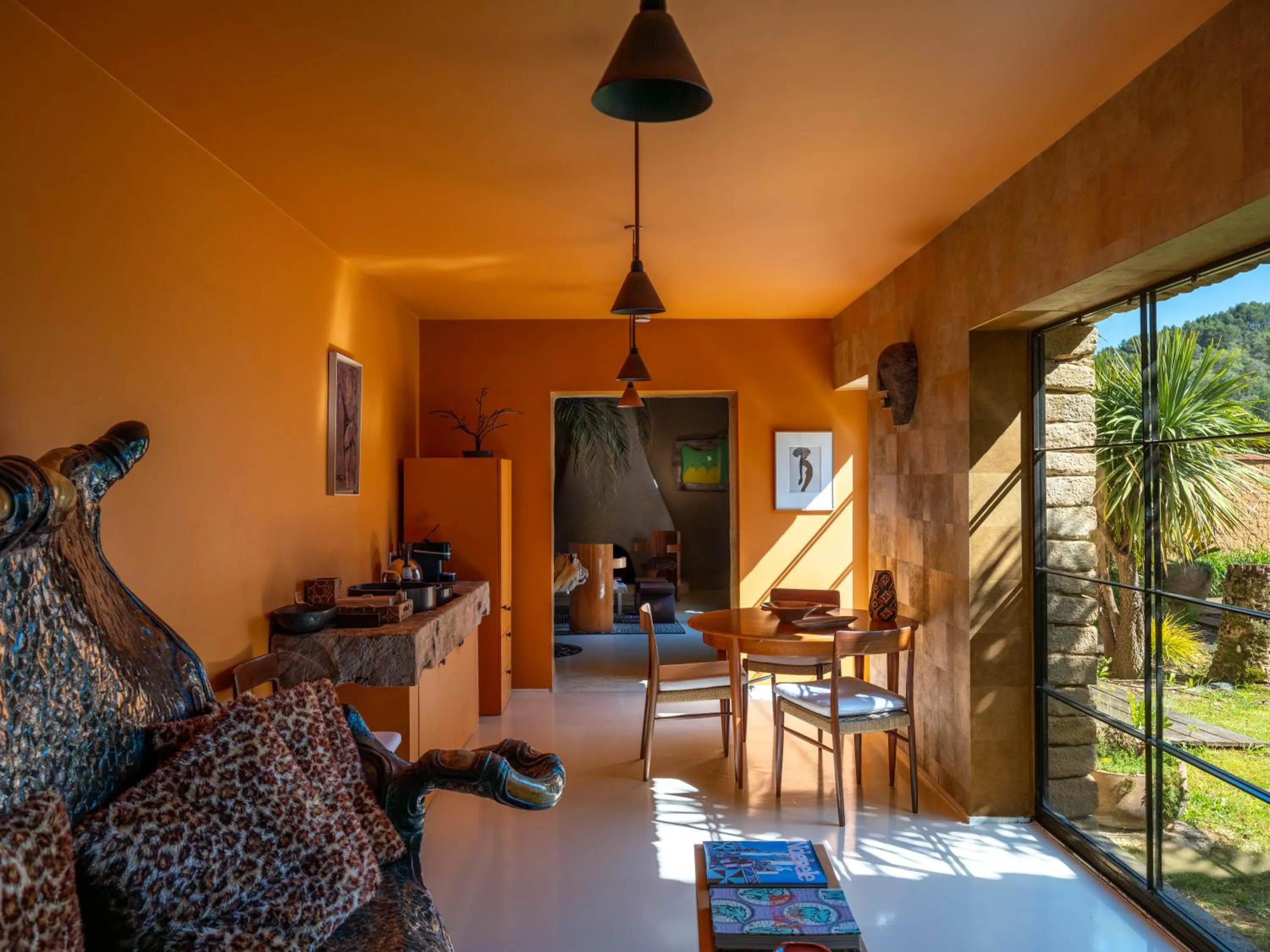 Living room in Domaine des Andéols
