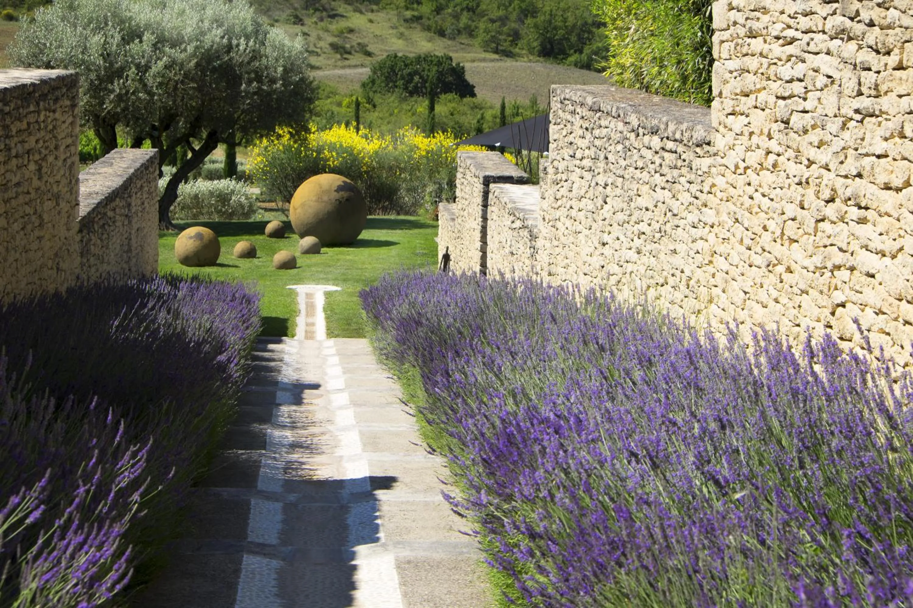 Day in Domaine des Andéols