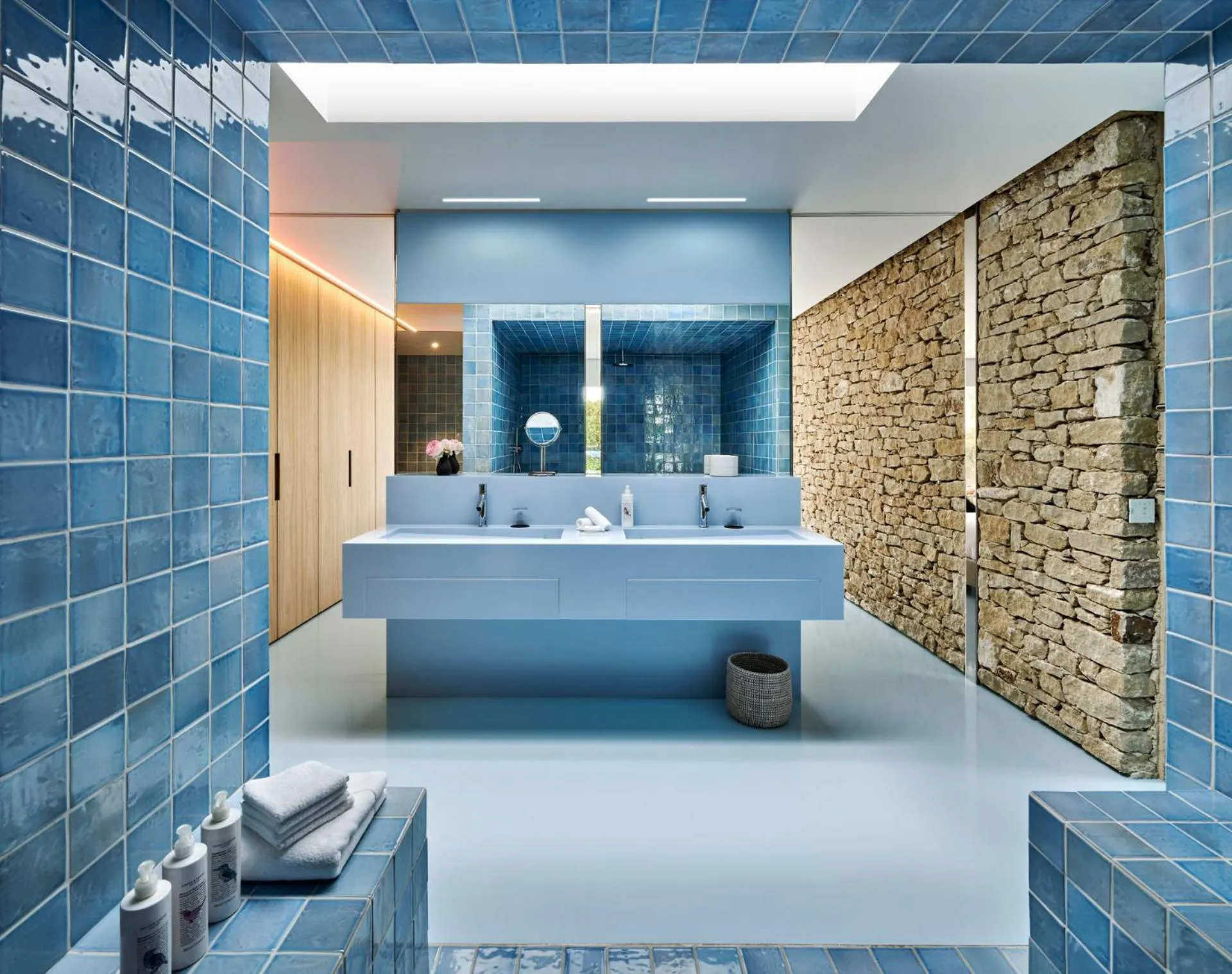 Shower in Domaine des Andéols