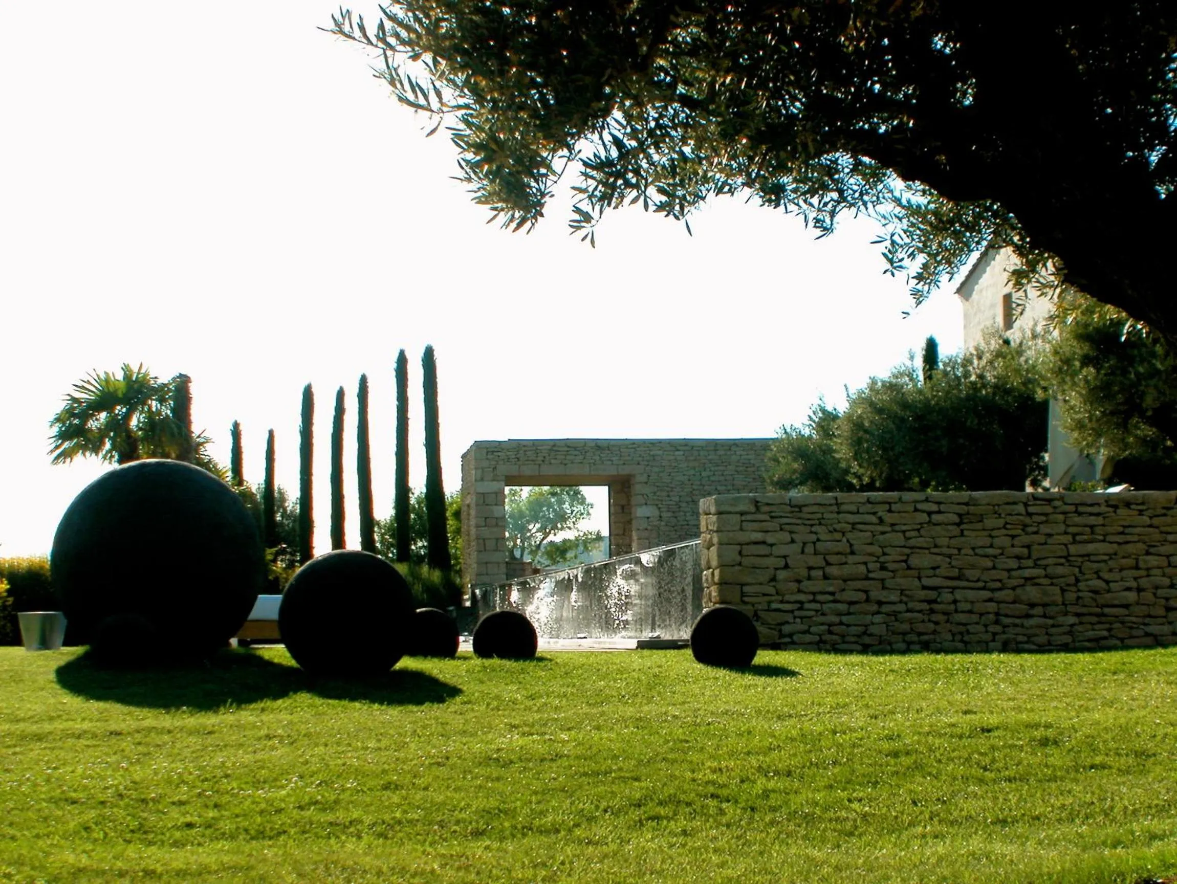 Garden in Domaine des Andéols