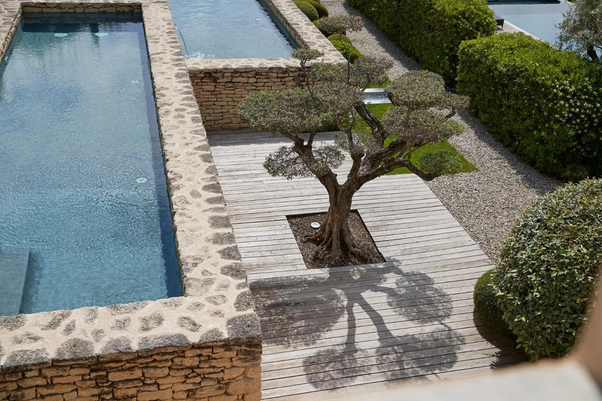 Garden in Domaine des Andéols