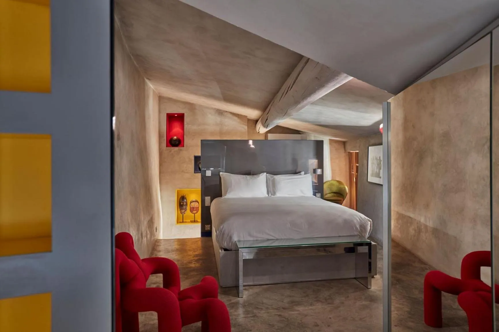 Bedroom, Bed in Domaine des Andéols