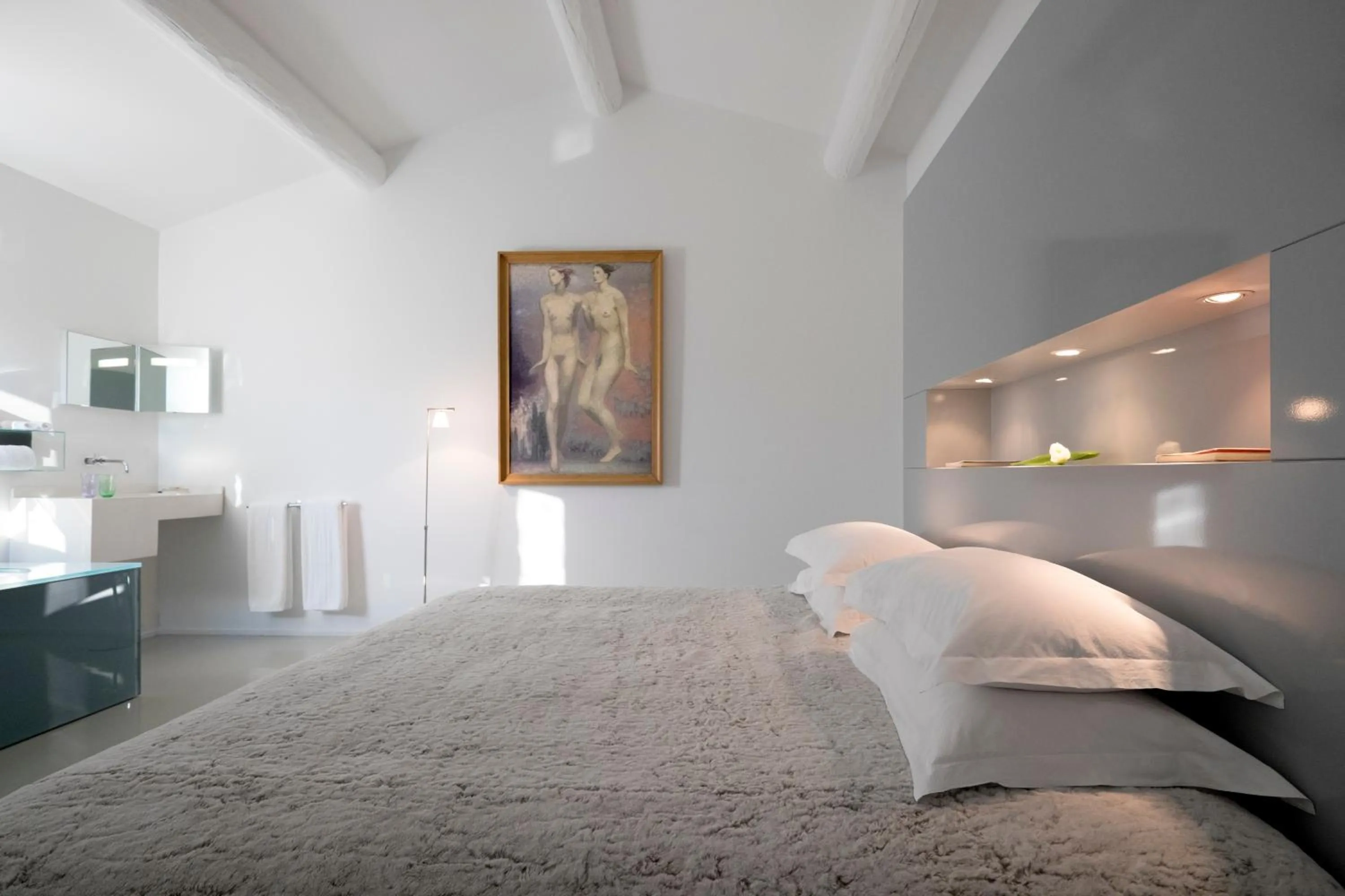 Photo of the whole room, Bed in Domaine des Andéols