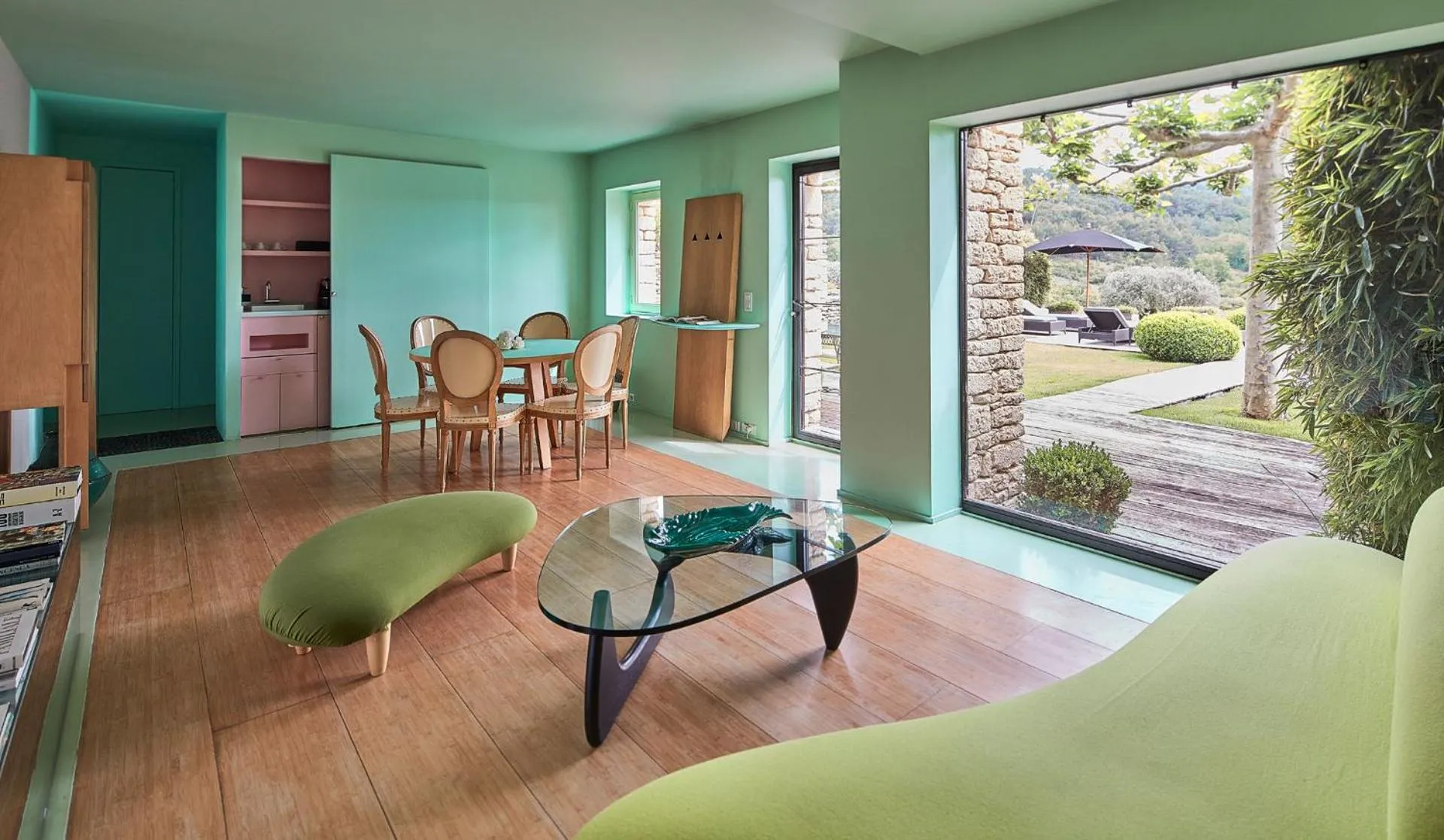 Living room in Domaine des Andéols