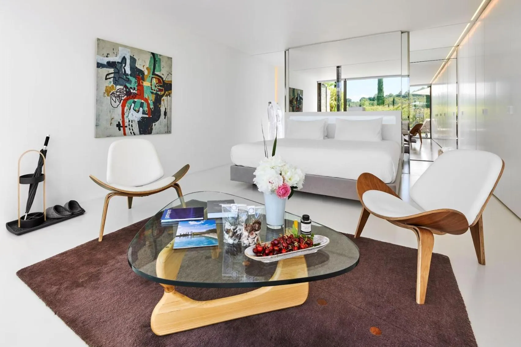 Seating area in Domaine des Andéols