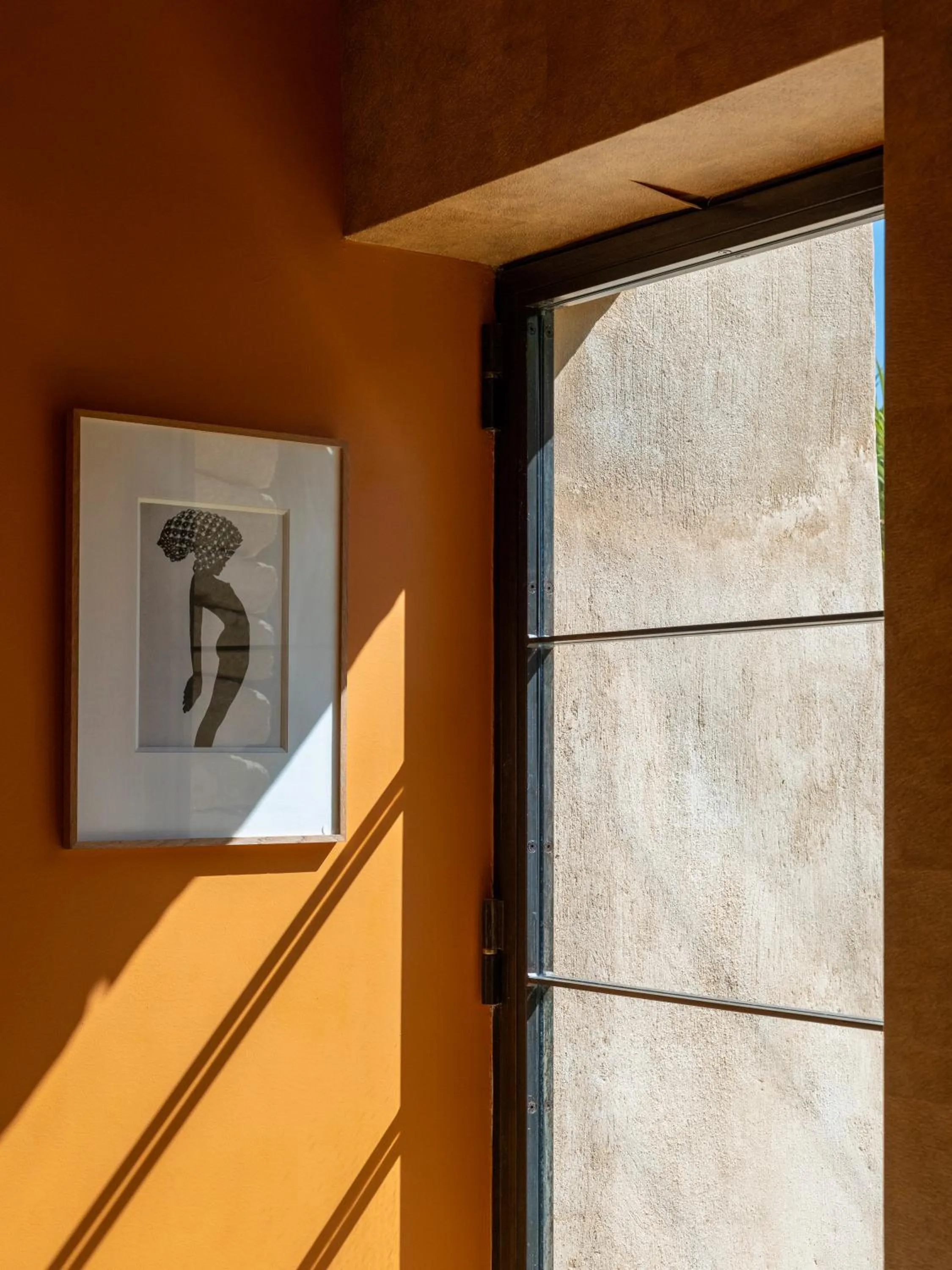 Decorative detail in Domaine des Andéols