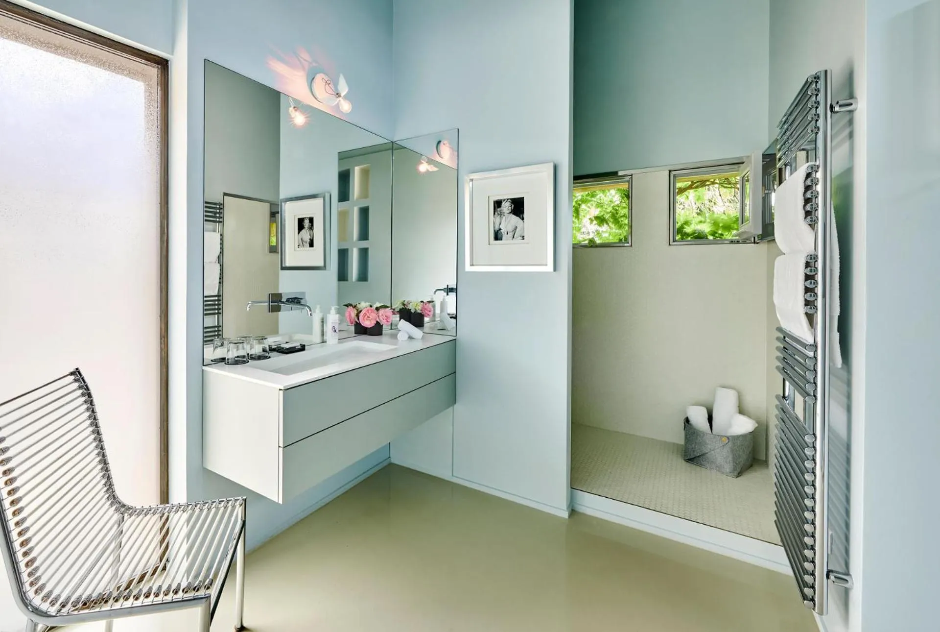 Shower in Domaine des Andéols