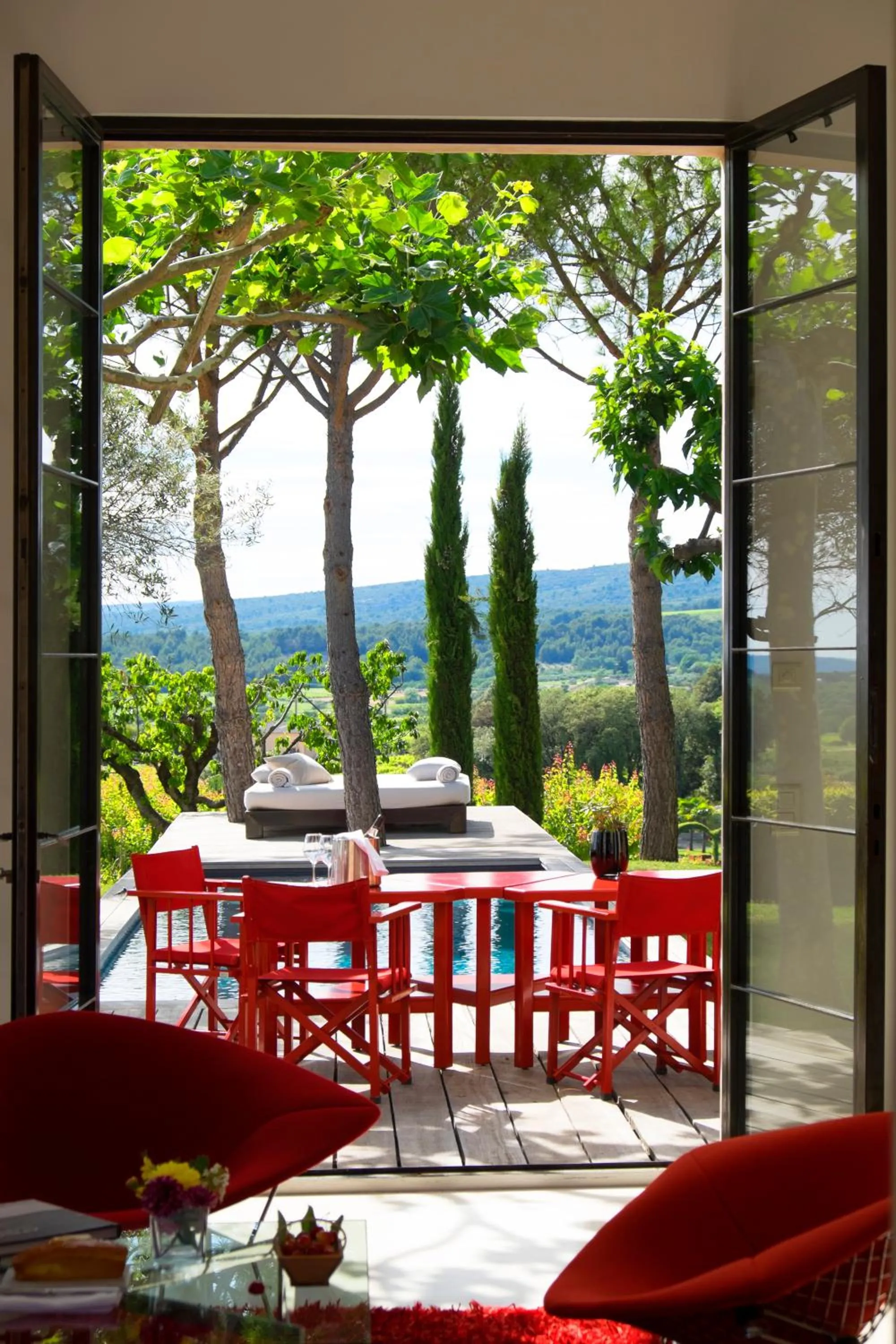 Patio in Domaine des Andéols