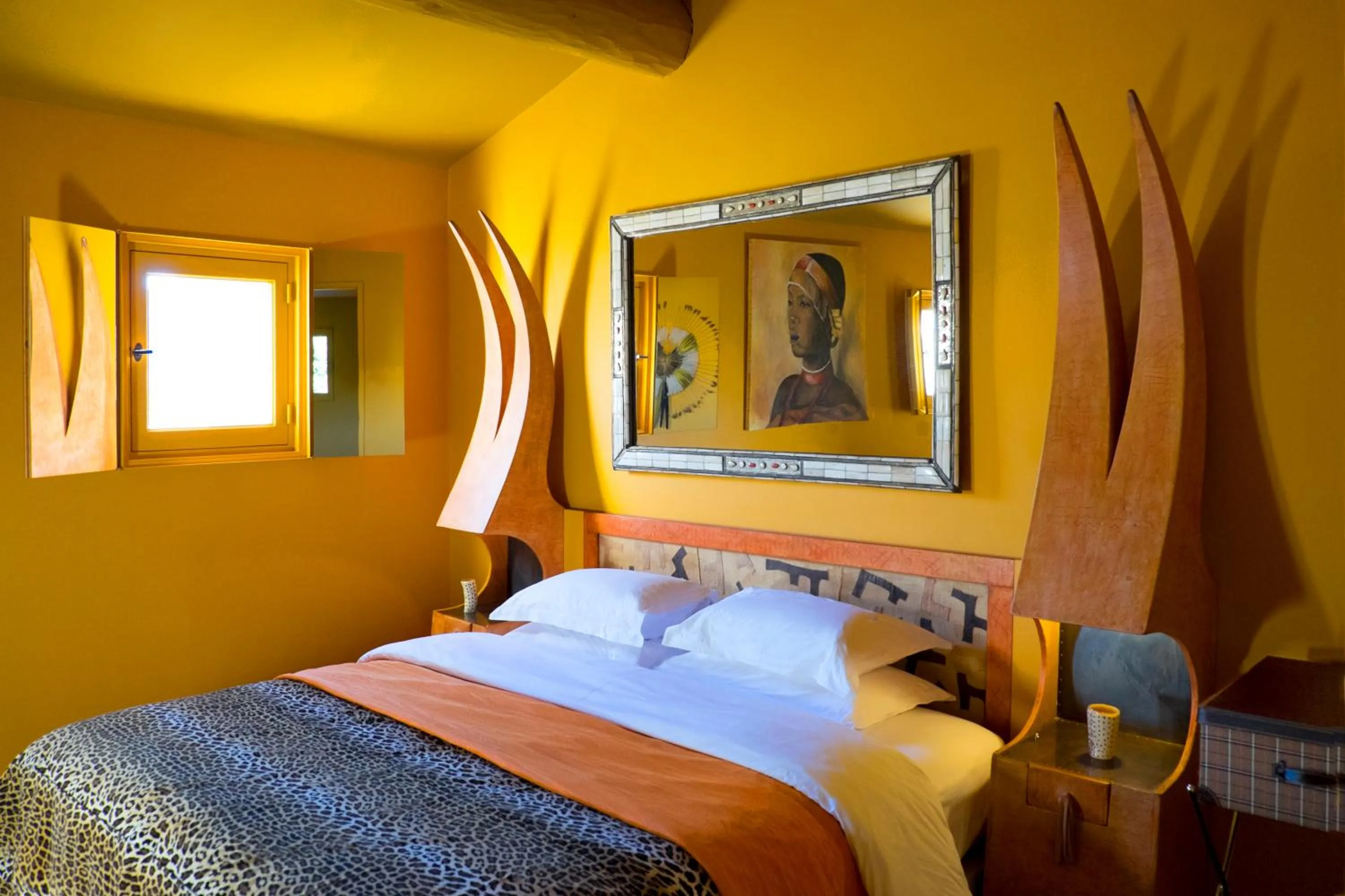 Bedroom, Bed in Domaine des Andéols