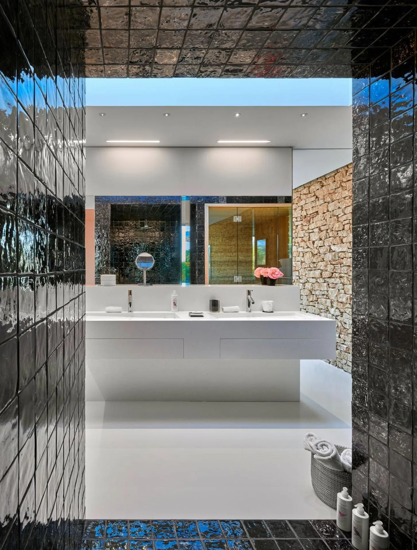 Shower in Domaine des Andéols